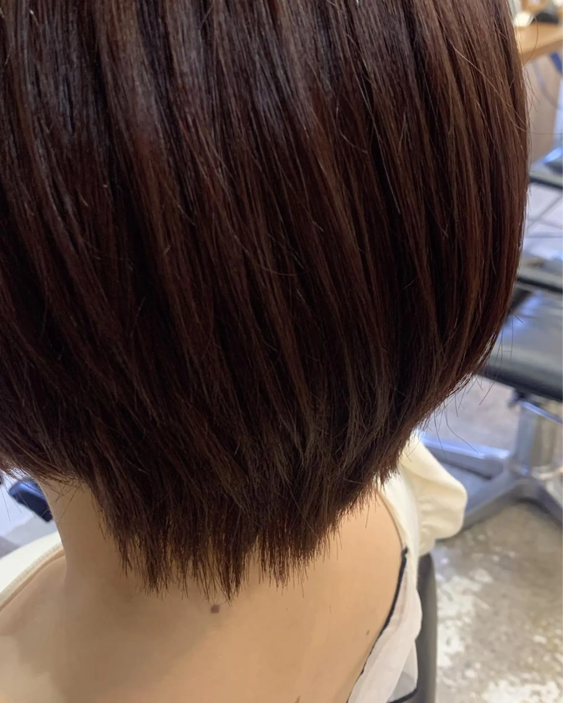 ショート カラー ブラウンカラー ピンクカラー ピンクブラウン ♱地雷カラー♱ウルフ ♱ 藍衣 ♱のヘアスタイル