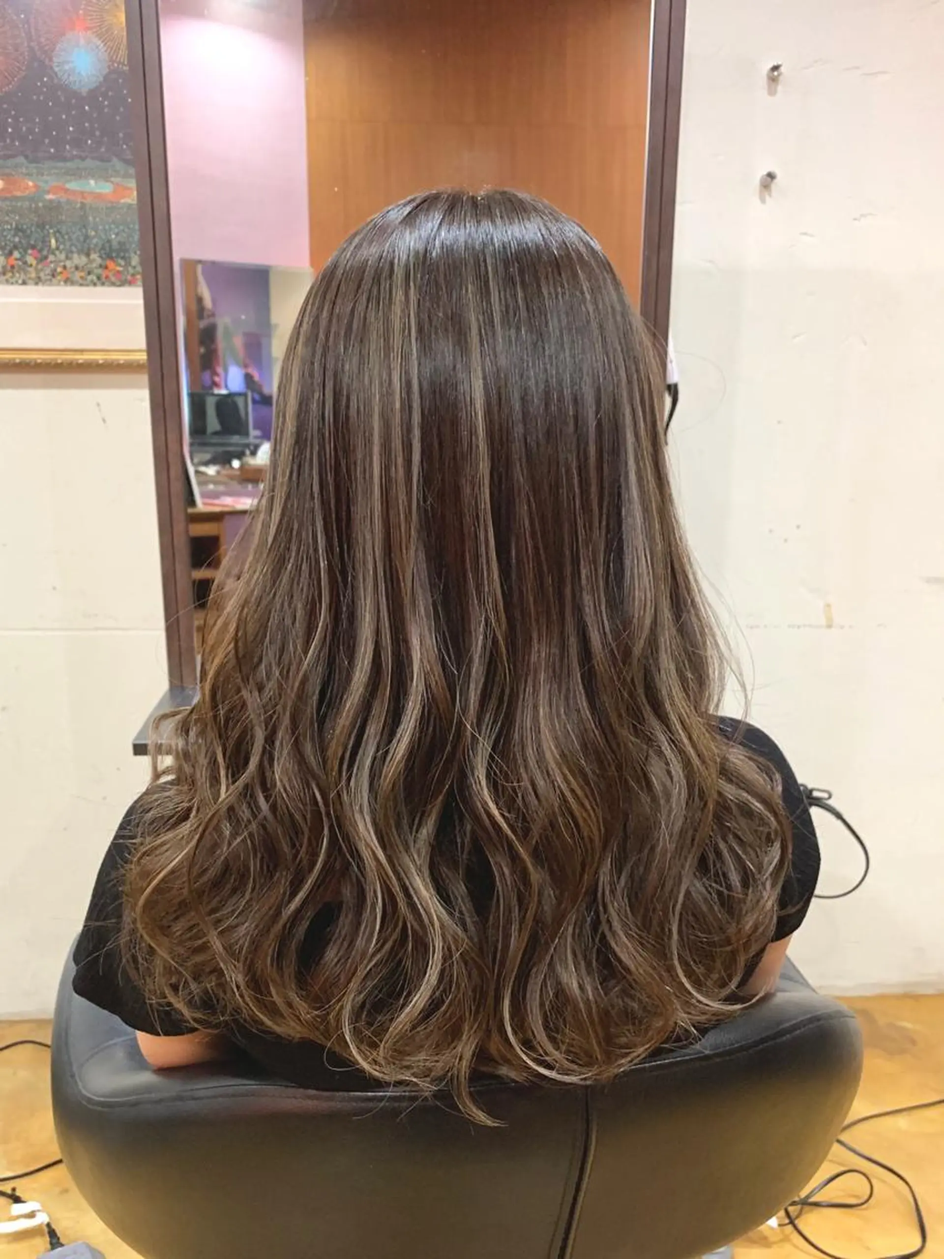 ロング カラー 韓国レイヤーカット★ 小林大樹のヘアスタイル