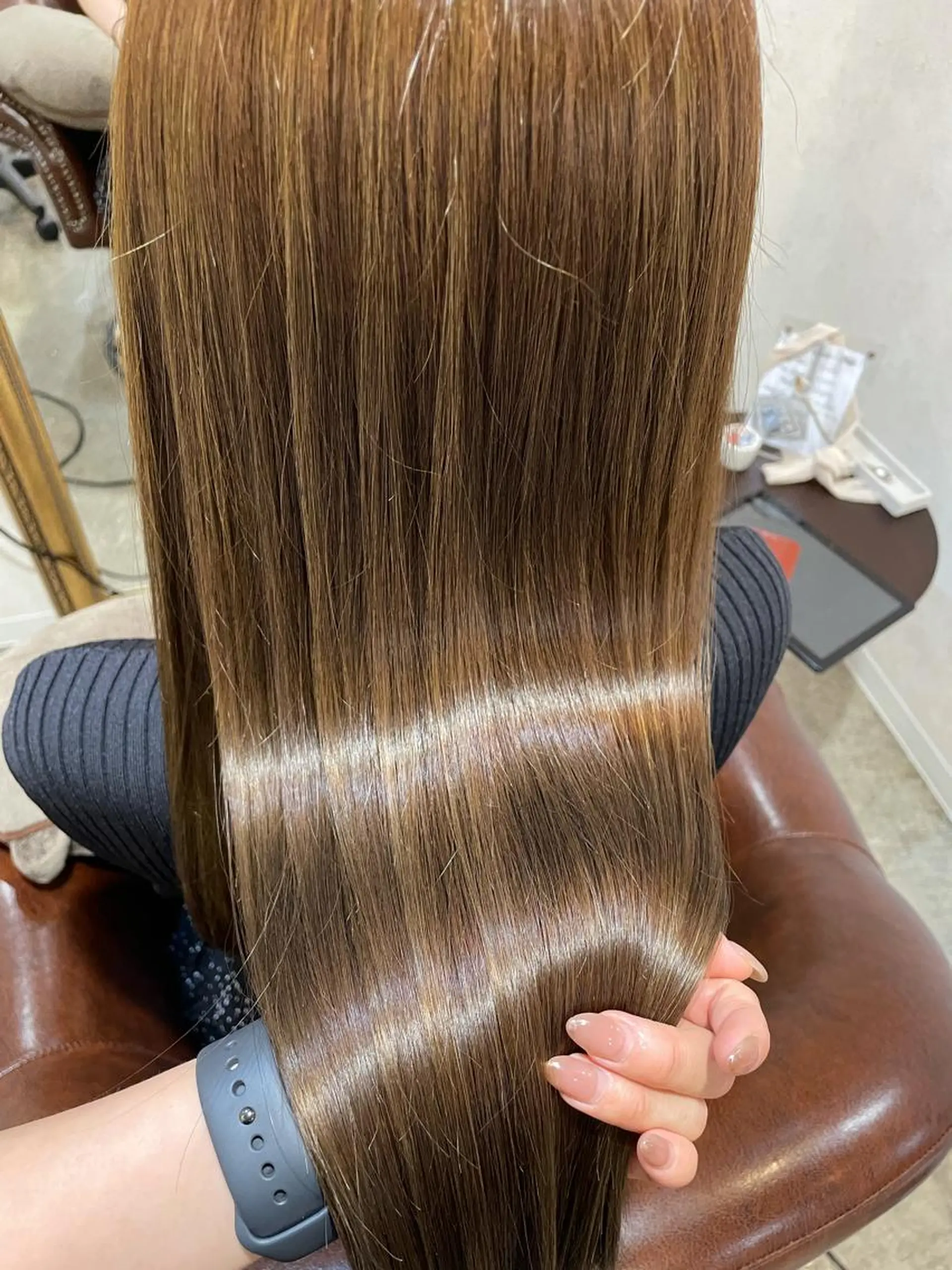 ロング 透明感カラー💎 AYAのヘアスタイル