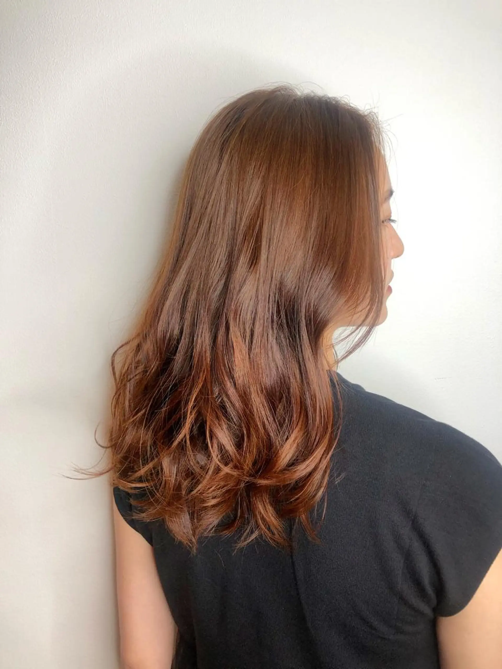 セミロング カラー 🔔支持率NO.1 🔔廣岡慶太のヘアスタイル