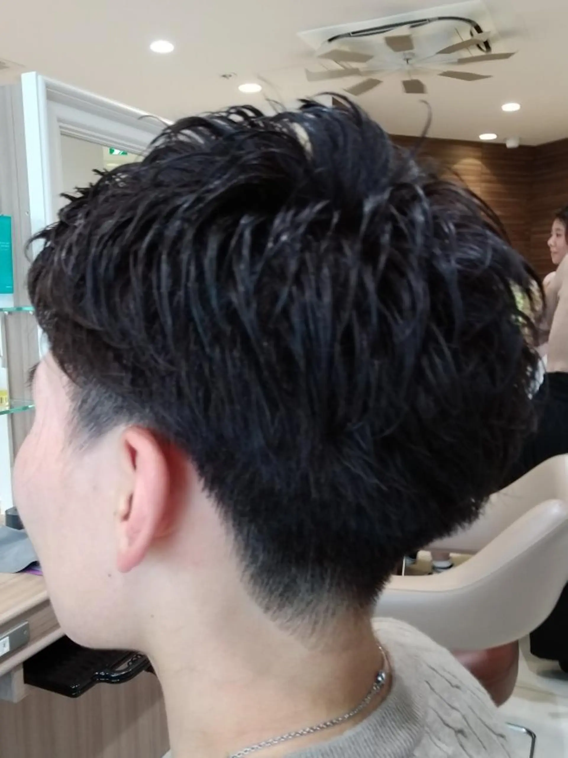 メンズ パーマ Ash 店長 木村 和人のヘアスタイル