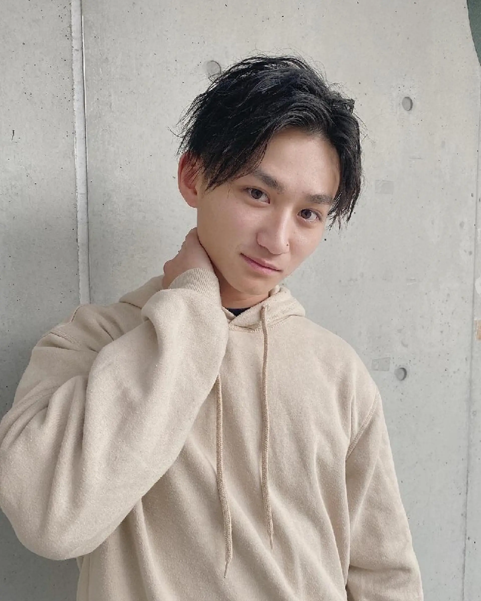 ショート パーマ メンズ 透明感/レイヤー 🇰🇷tomonaのヘアスタイル