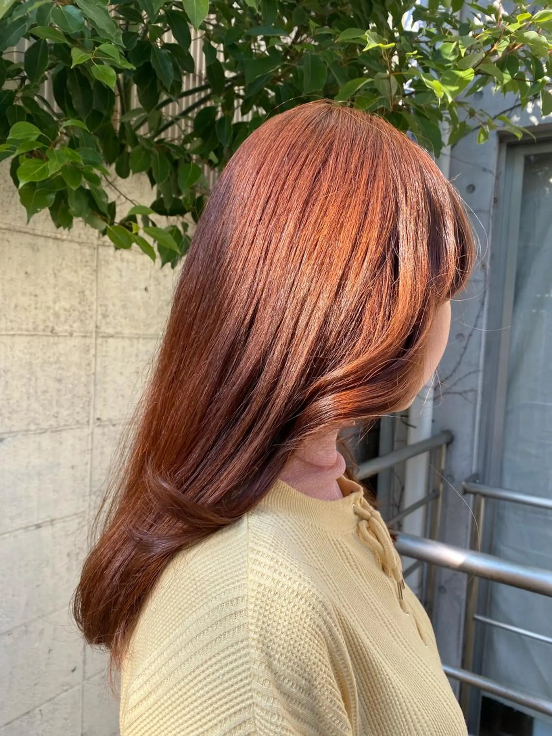 セミロング カラー カット ヘアカラー les baladins du miroir所属・🍃YURI 🍃のヘアスタイル