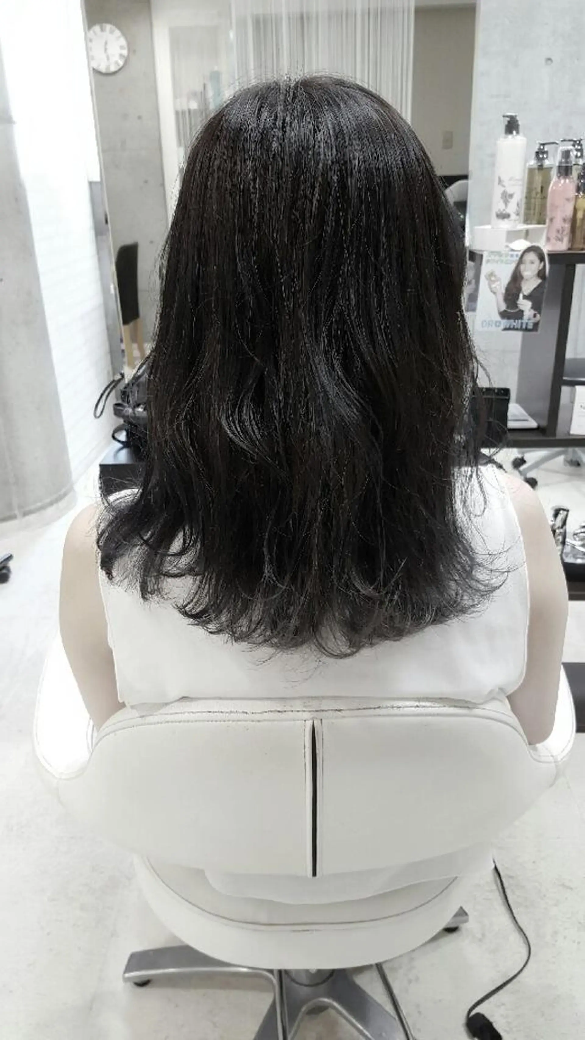 セミロング brace 立花のヘアスタイル