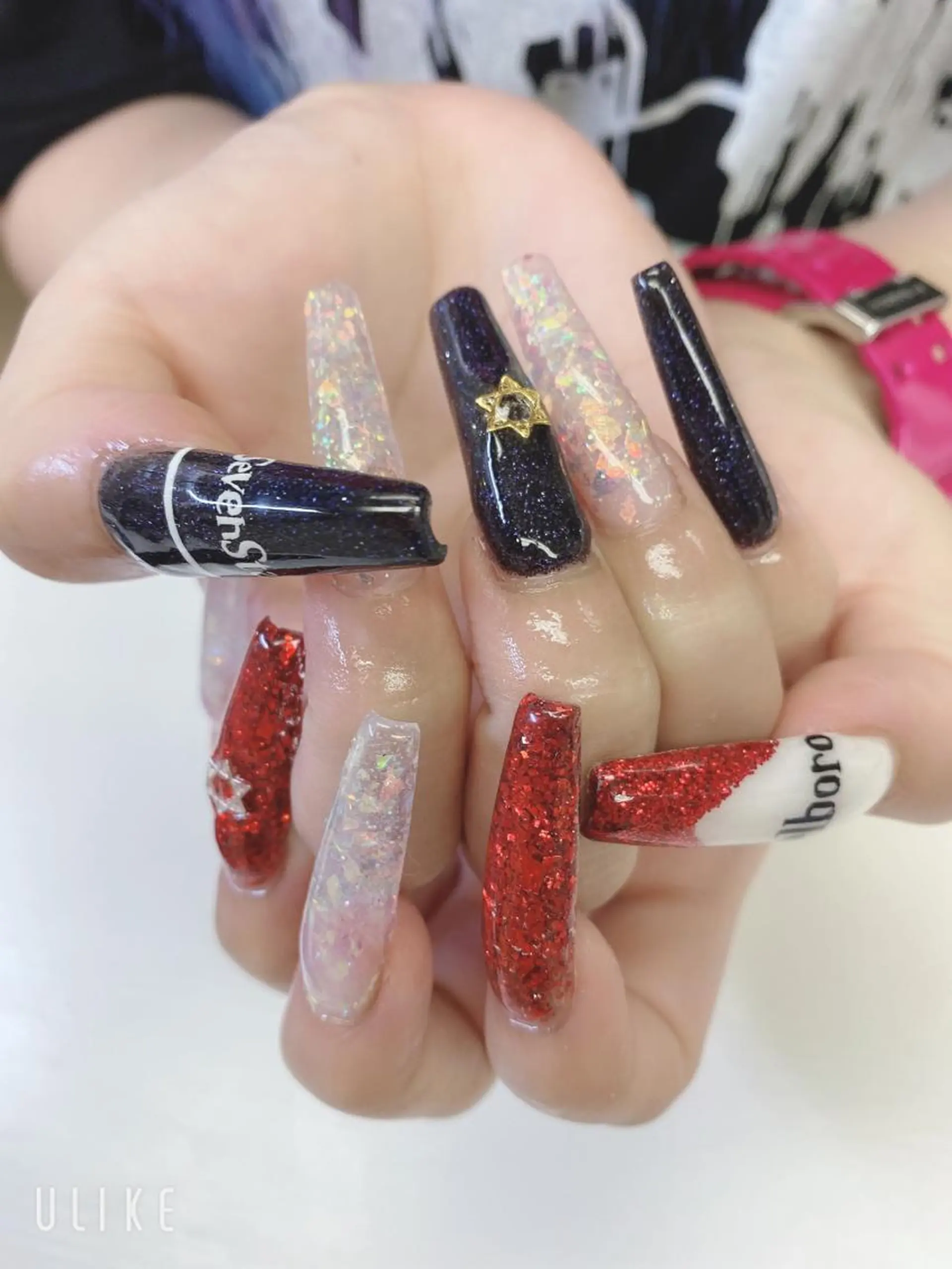 ロング ハンドネイル JNA認定講師🌸 RIEのネイルデザイン