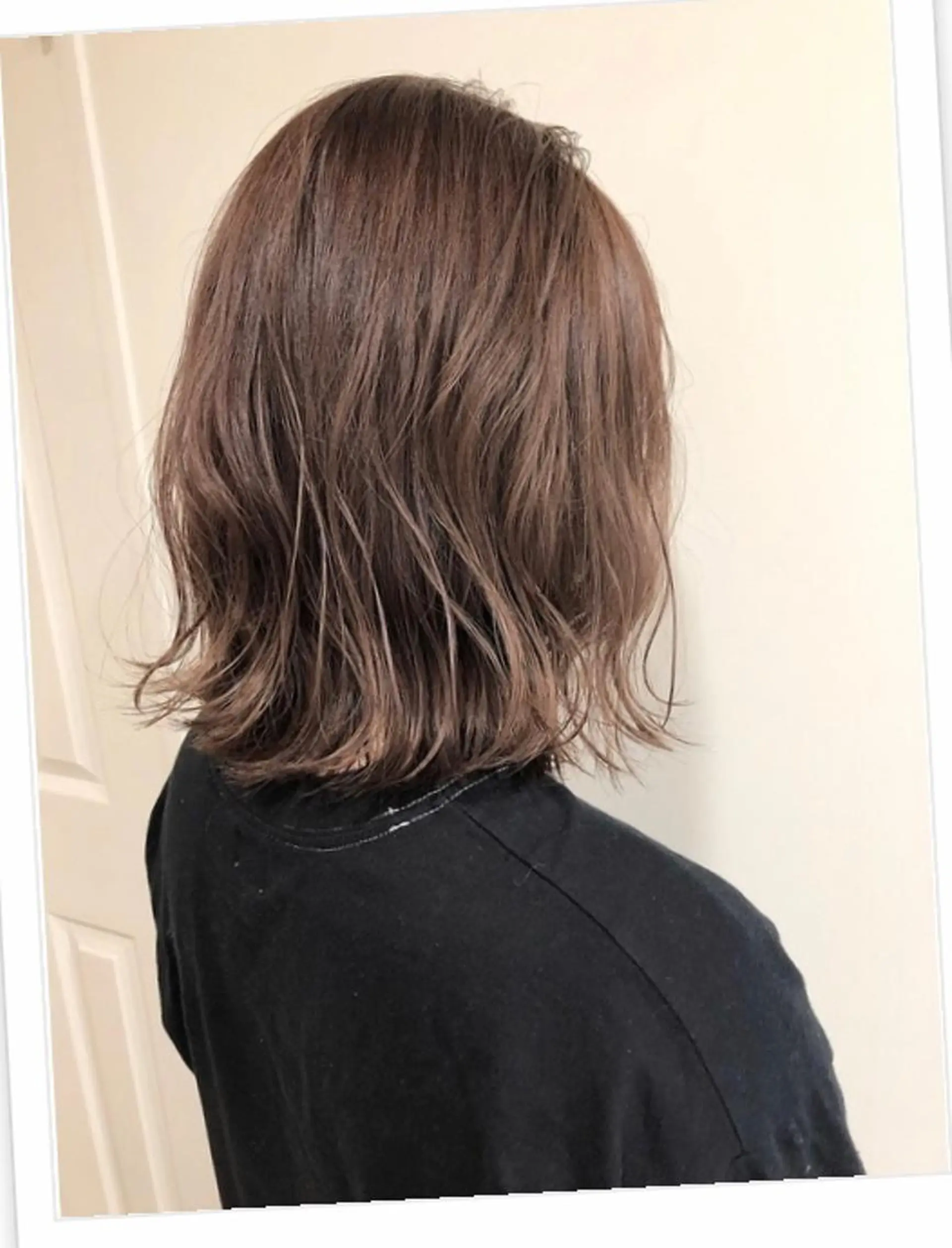 ミディアム レイヤー／似合わせ TAKUYAのヘアスタイル