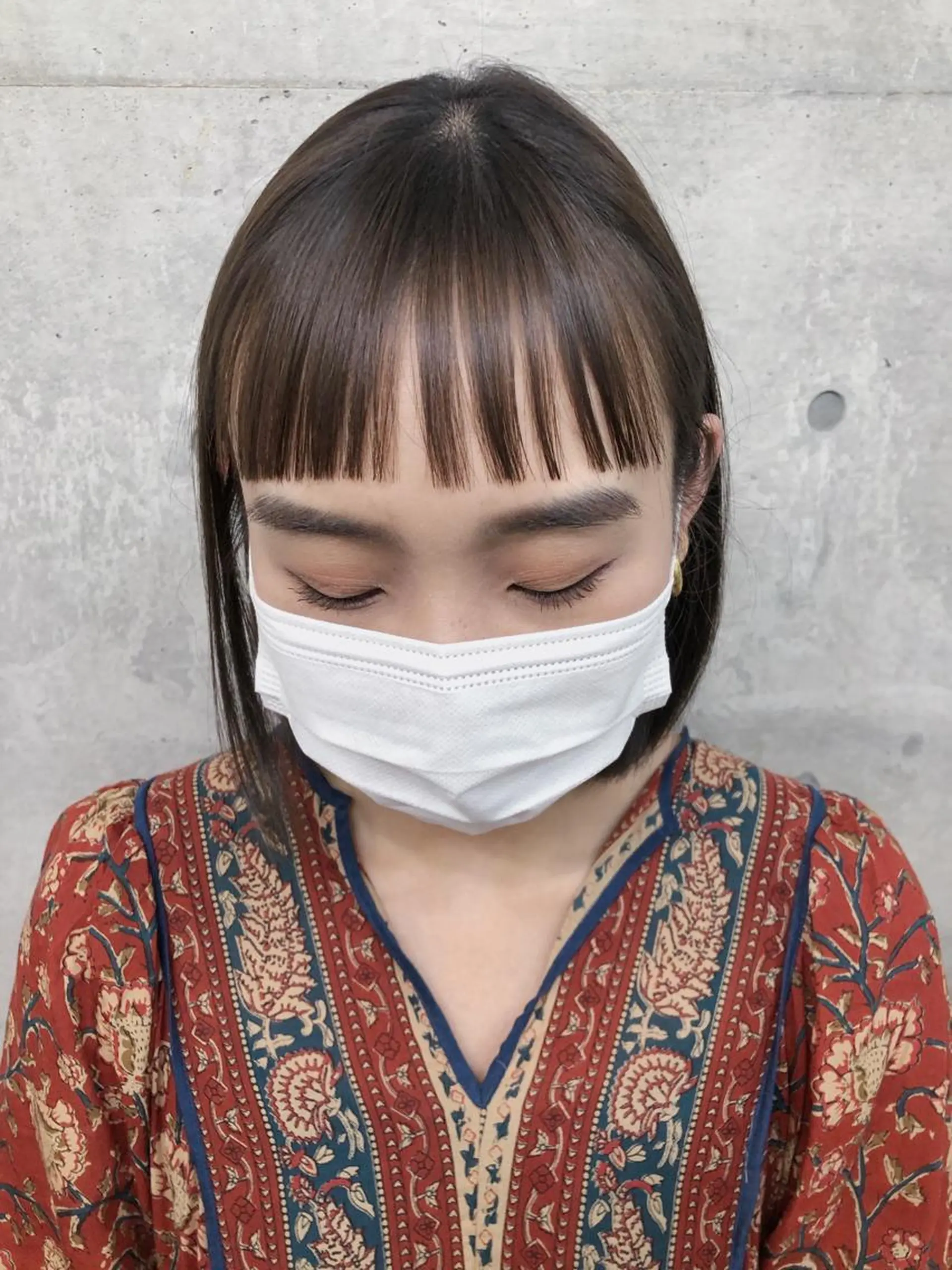 ミディアム オン眉 MeL 横浜/ ＭＩＨＯのヘアスタイル