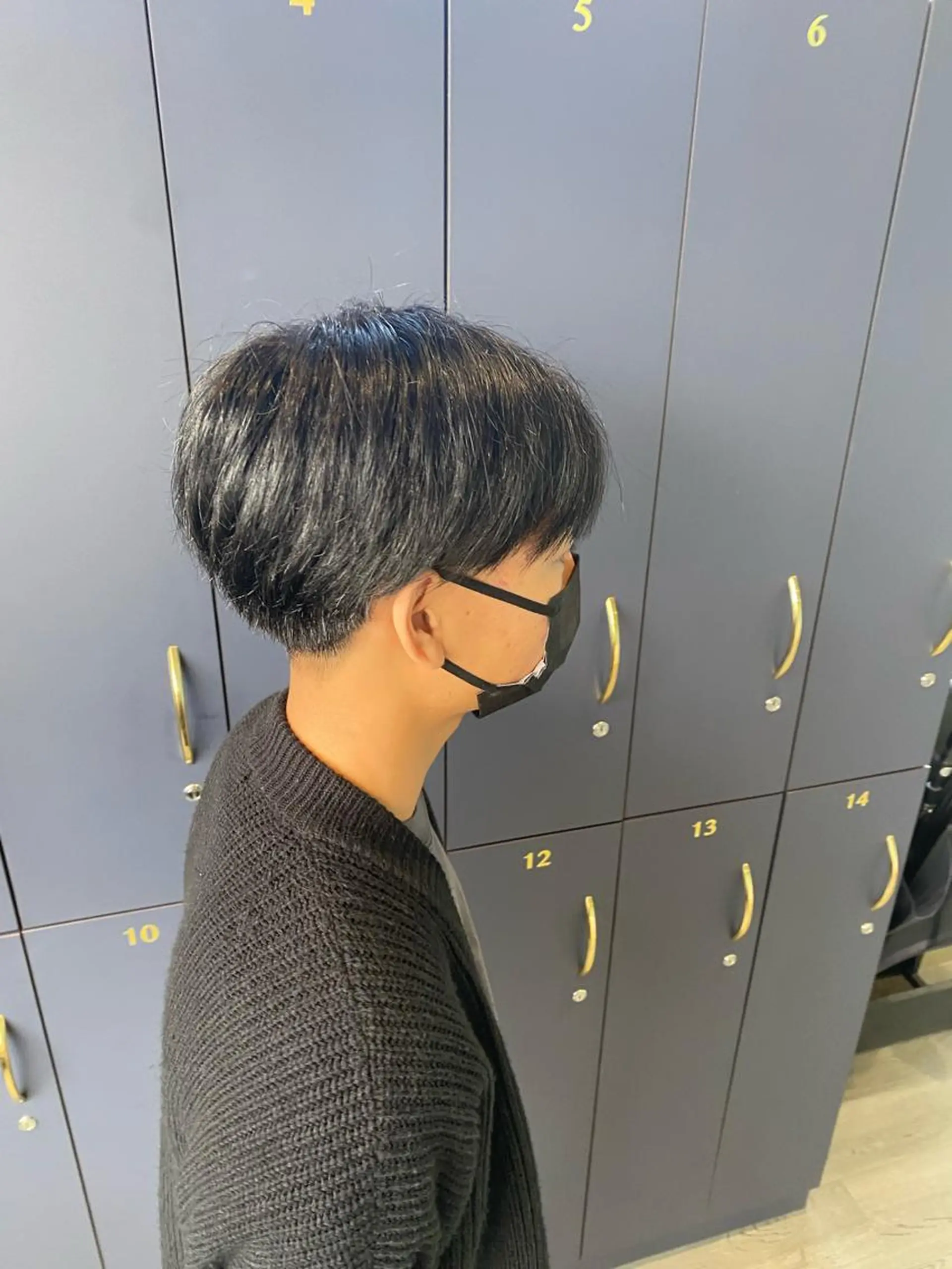 ショート メンズ 磯田 冬弥のヘアスタイル