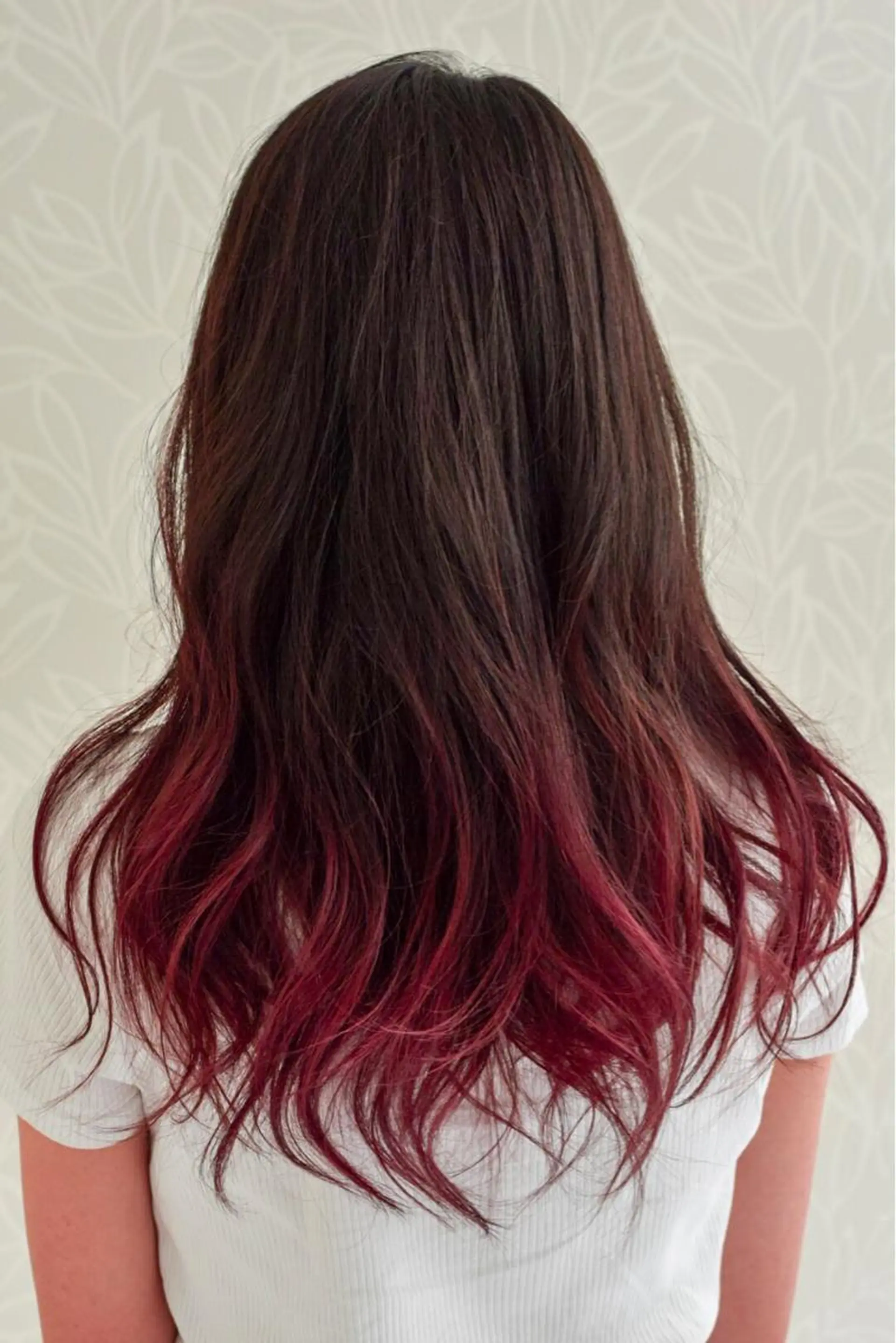 ロング 福元 保雄のヘアスタイル