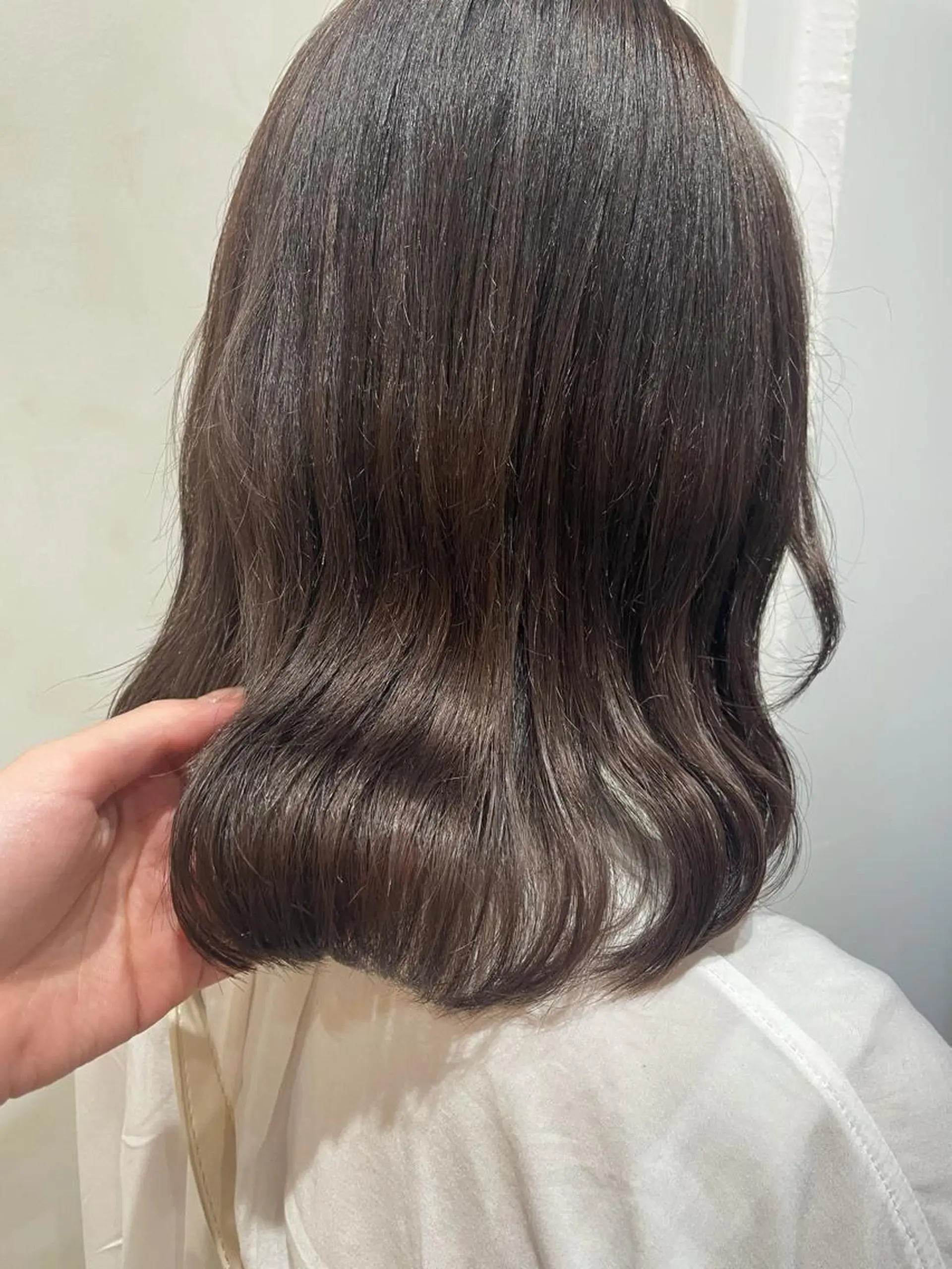 ミディアム カラー アッシュ アッシュブラウン ブラウンカラー ⌇ROMEO京橋店⌇ 鎌谷明星🪷のヘアスタイル