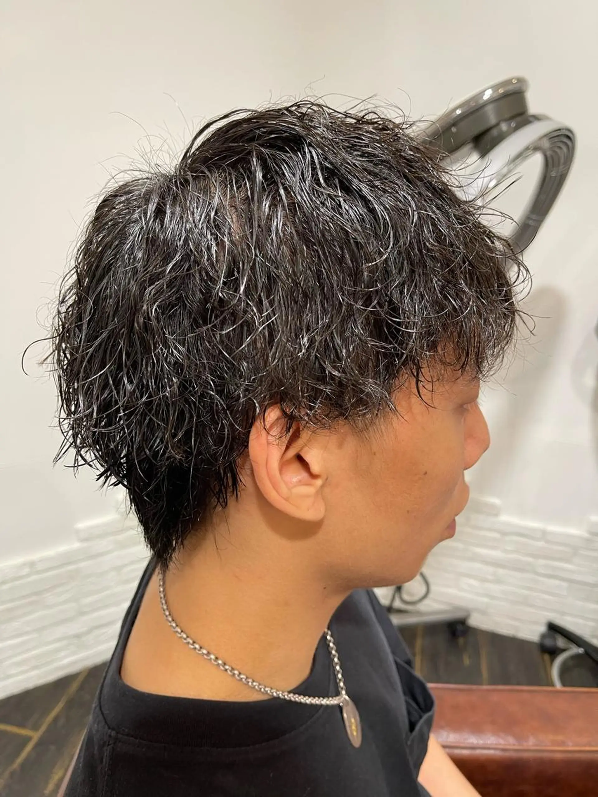 パーマ メンズ 齋藤 拓麻のヘアスタイル