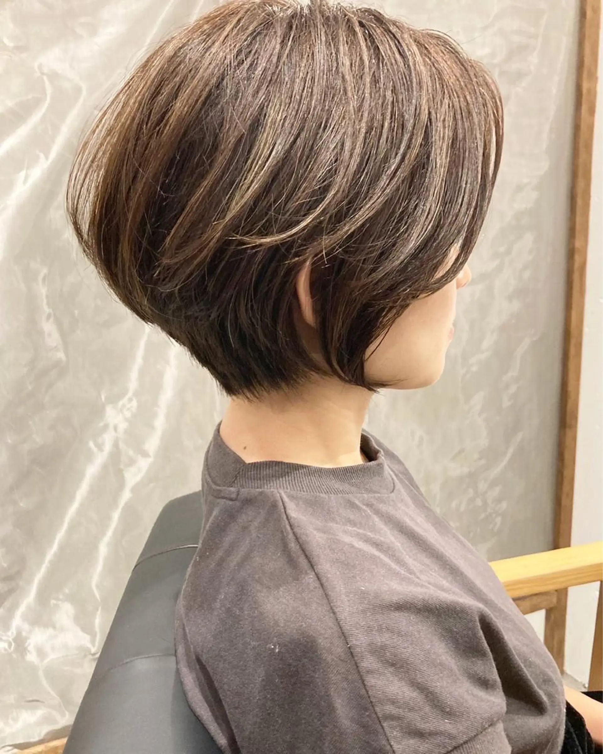 ショート 北新地/縮毛矯正 /あやなのヘアスタイル