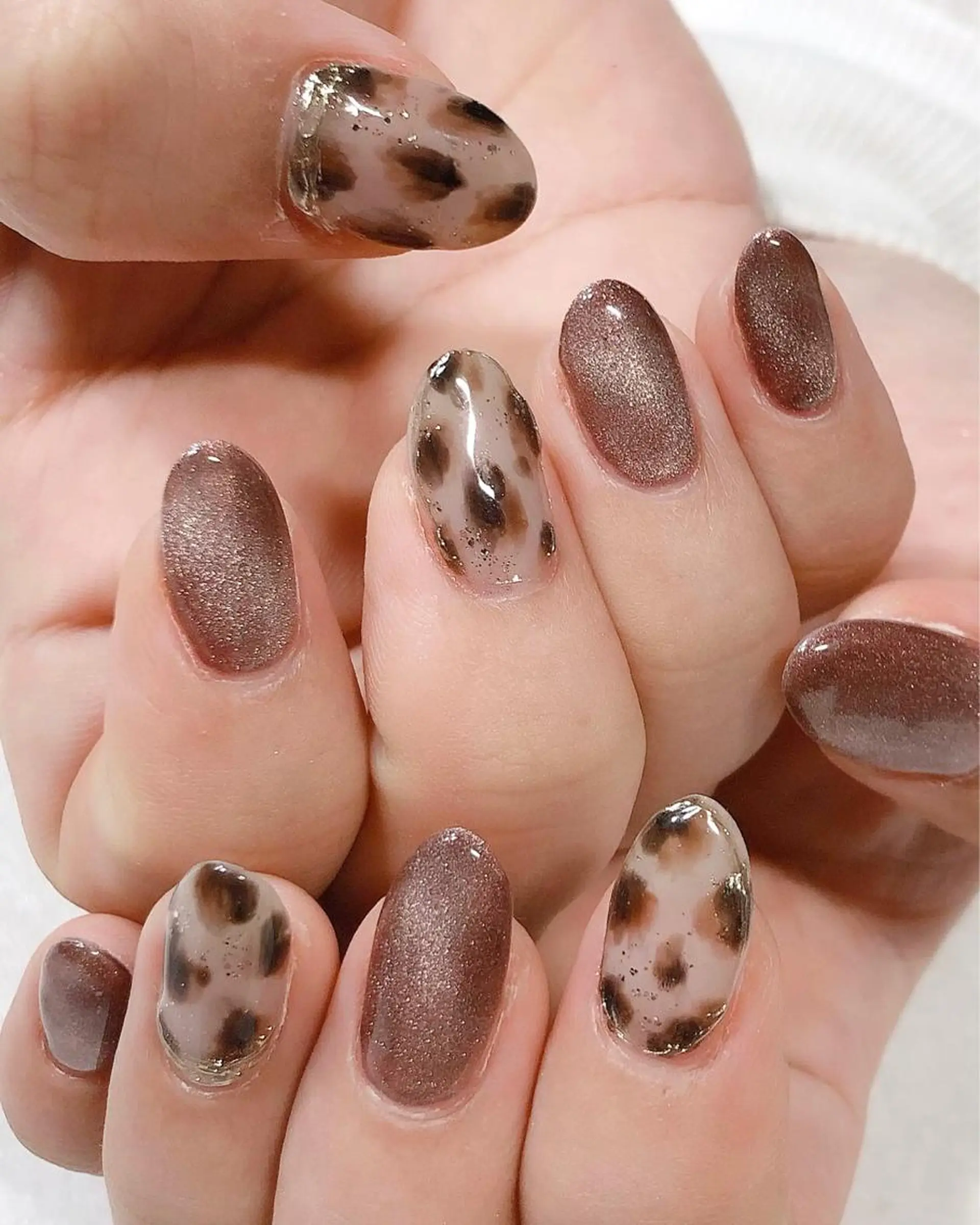 ネイル ジェルネイル 東 千夏のネイルデザイン