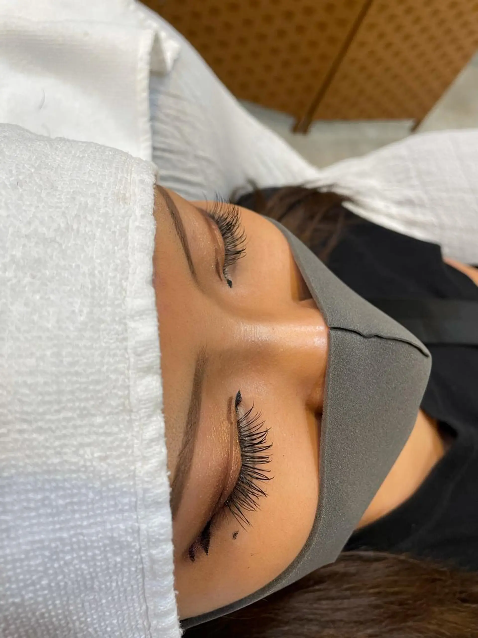 マツエク・マツパ フラットラッシュ モモ 🍑のマツエク・マツパデザイン