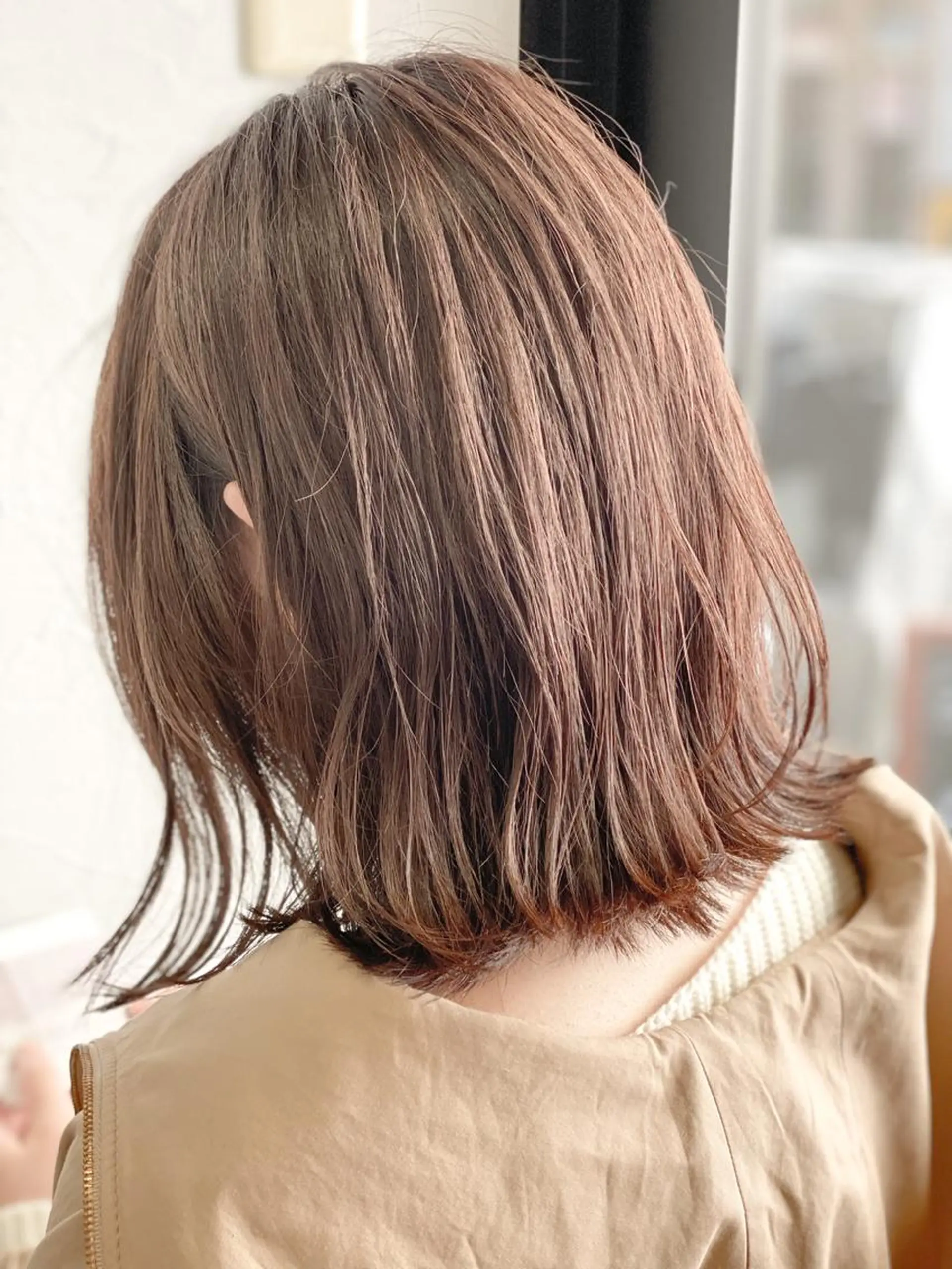 ミディアム カラー 岩崎 昭憲のヘアスタイル