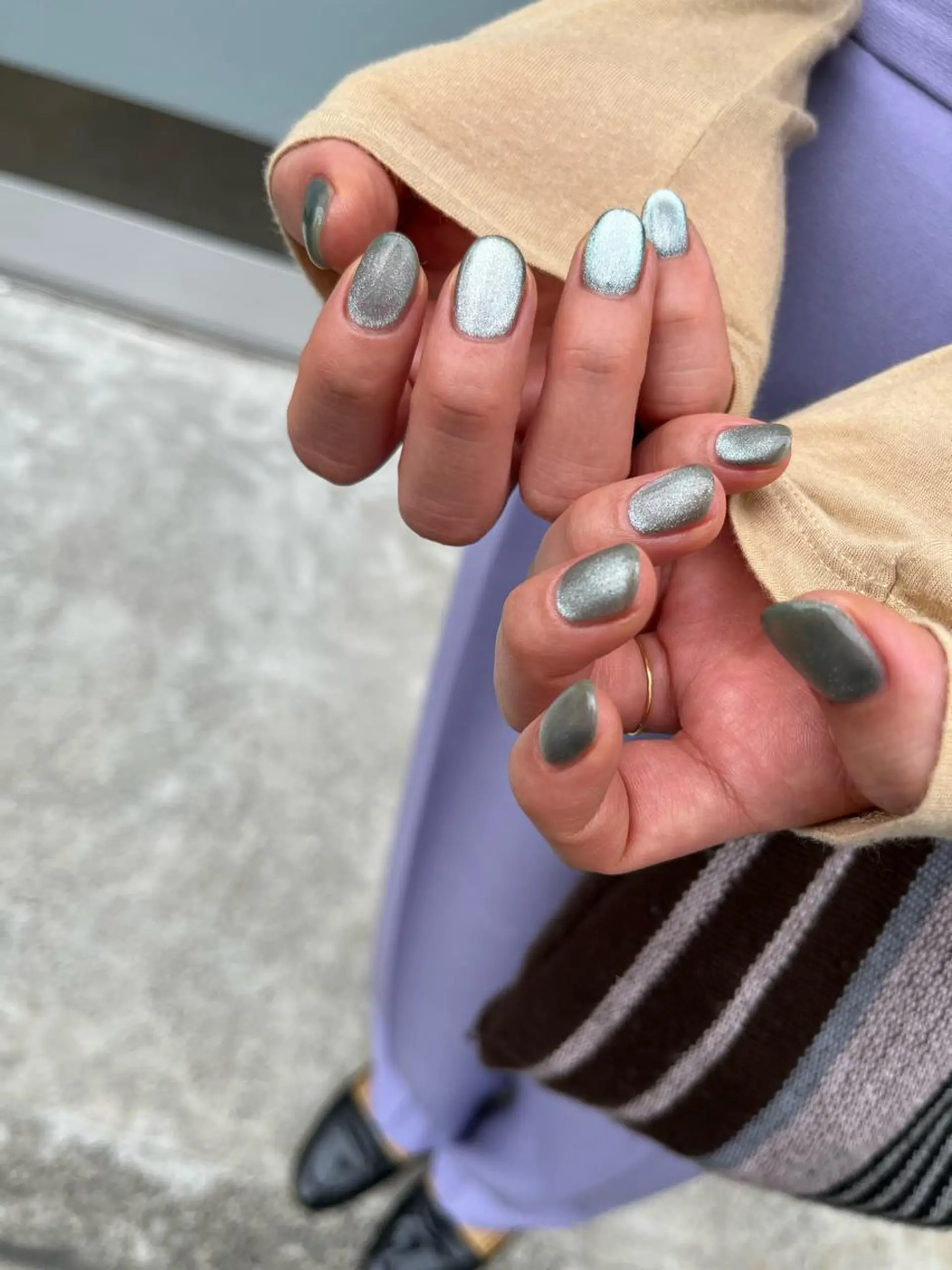 ネイル マグネットネイル 🌼大西洋子 laughl🌼のネイルデザイン