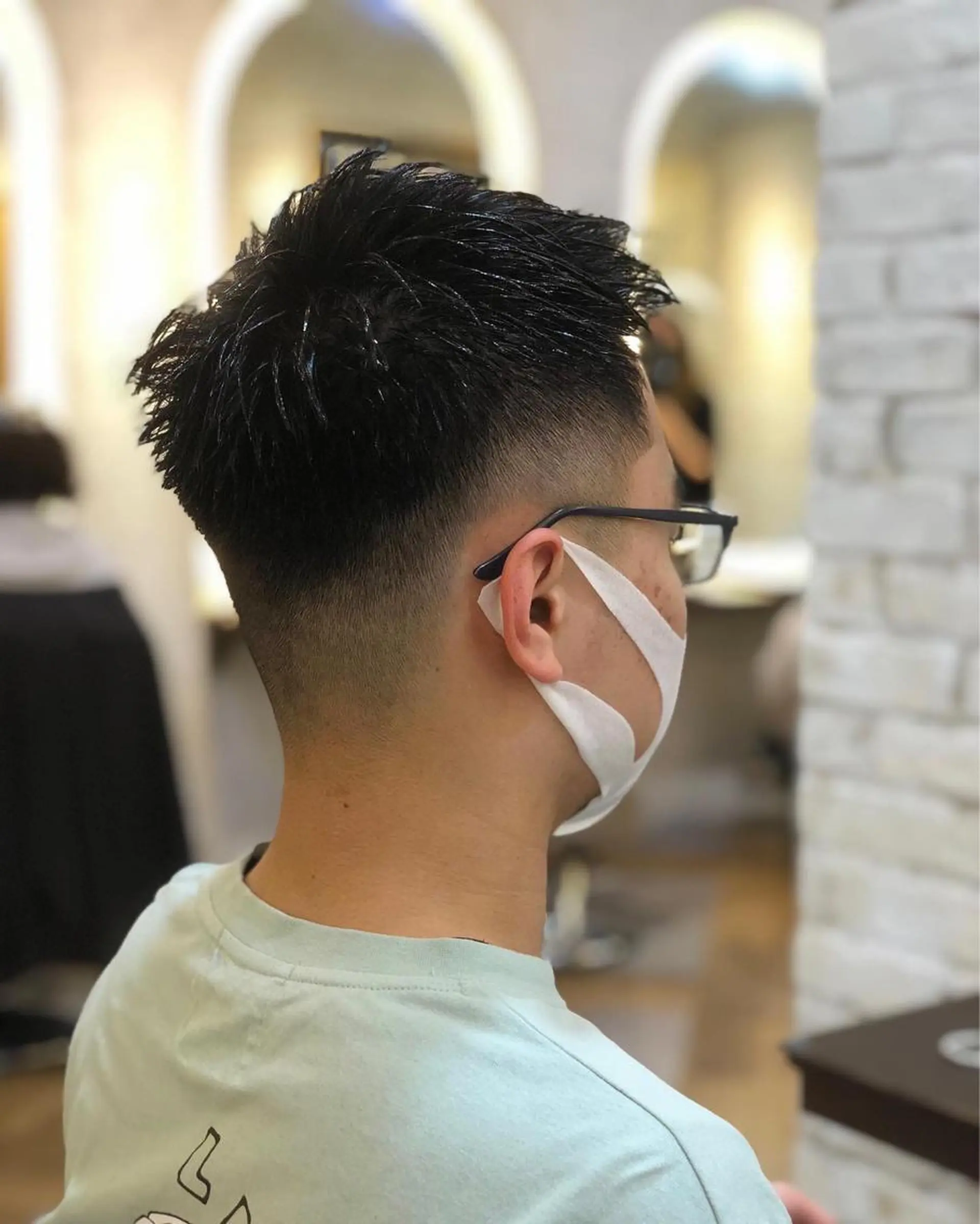 ショート メンズ Carina所属・セン北徒歩５分 キシタクのヘアスタイル