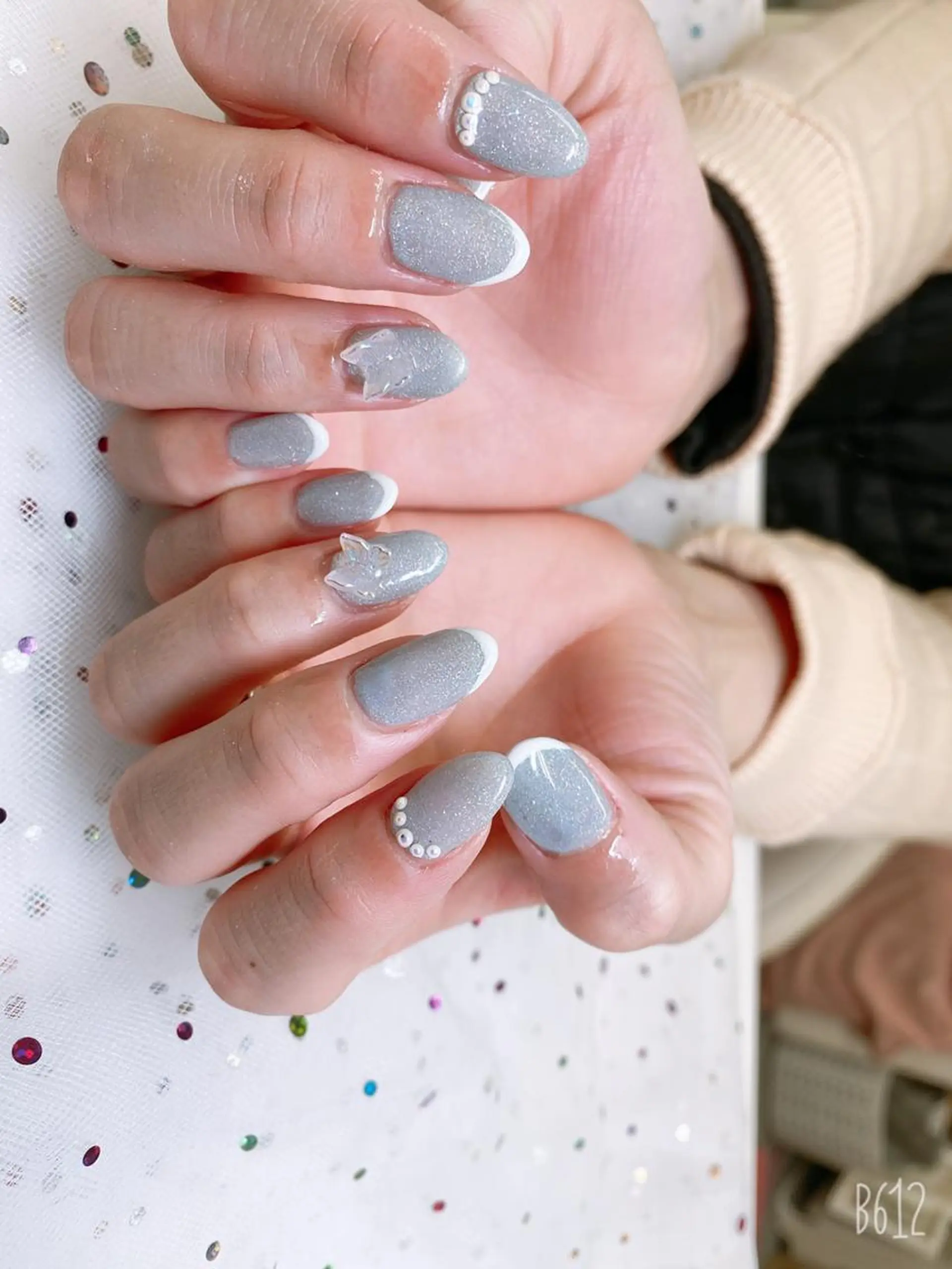 ネイル 🦋ネイルサロン ブラン🌈ゆりのネイルデザイン