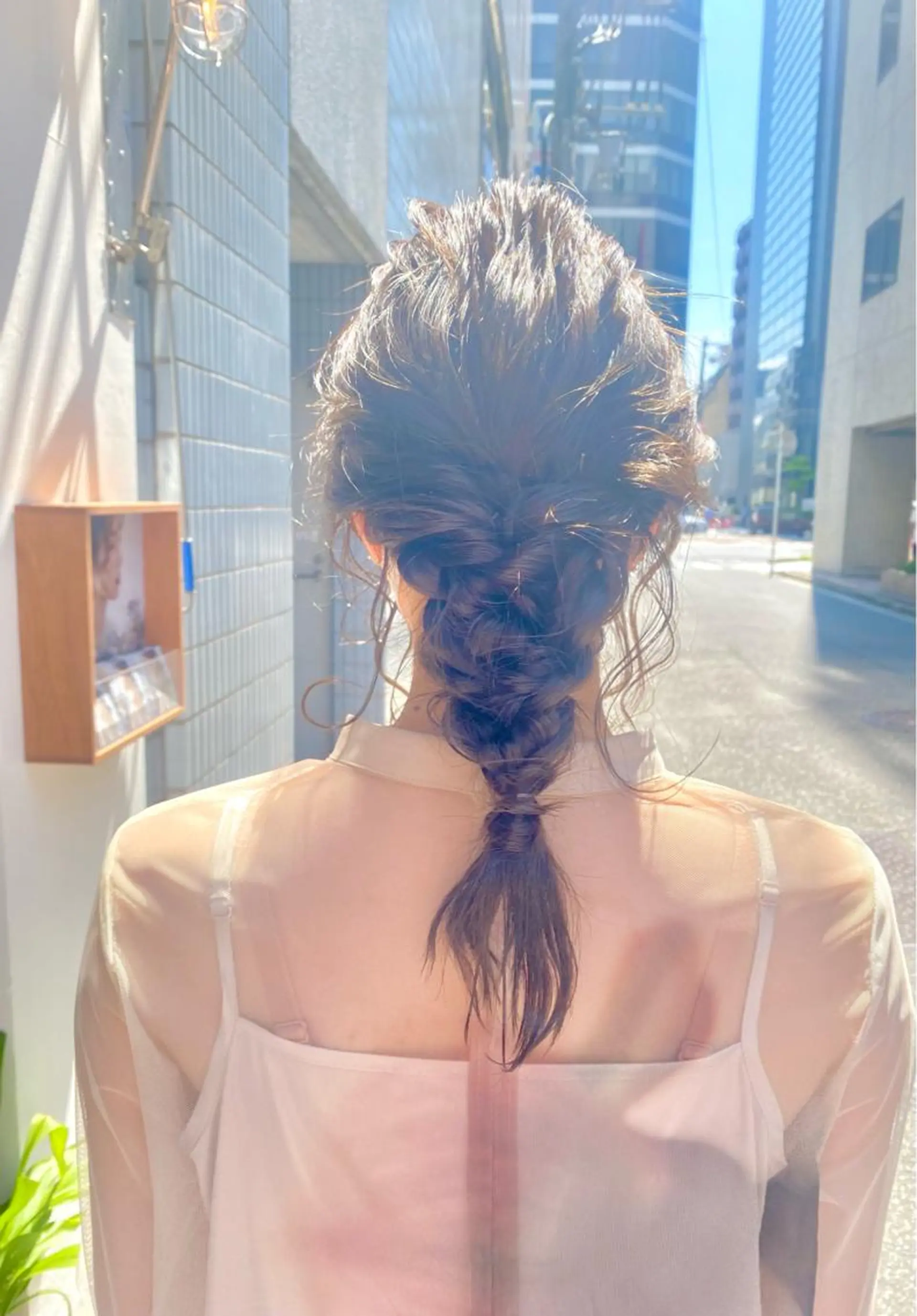 ヘアセット 安永 涼のヘアスタイル