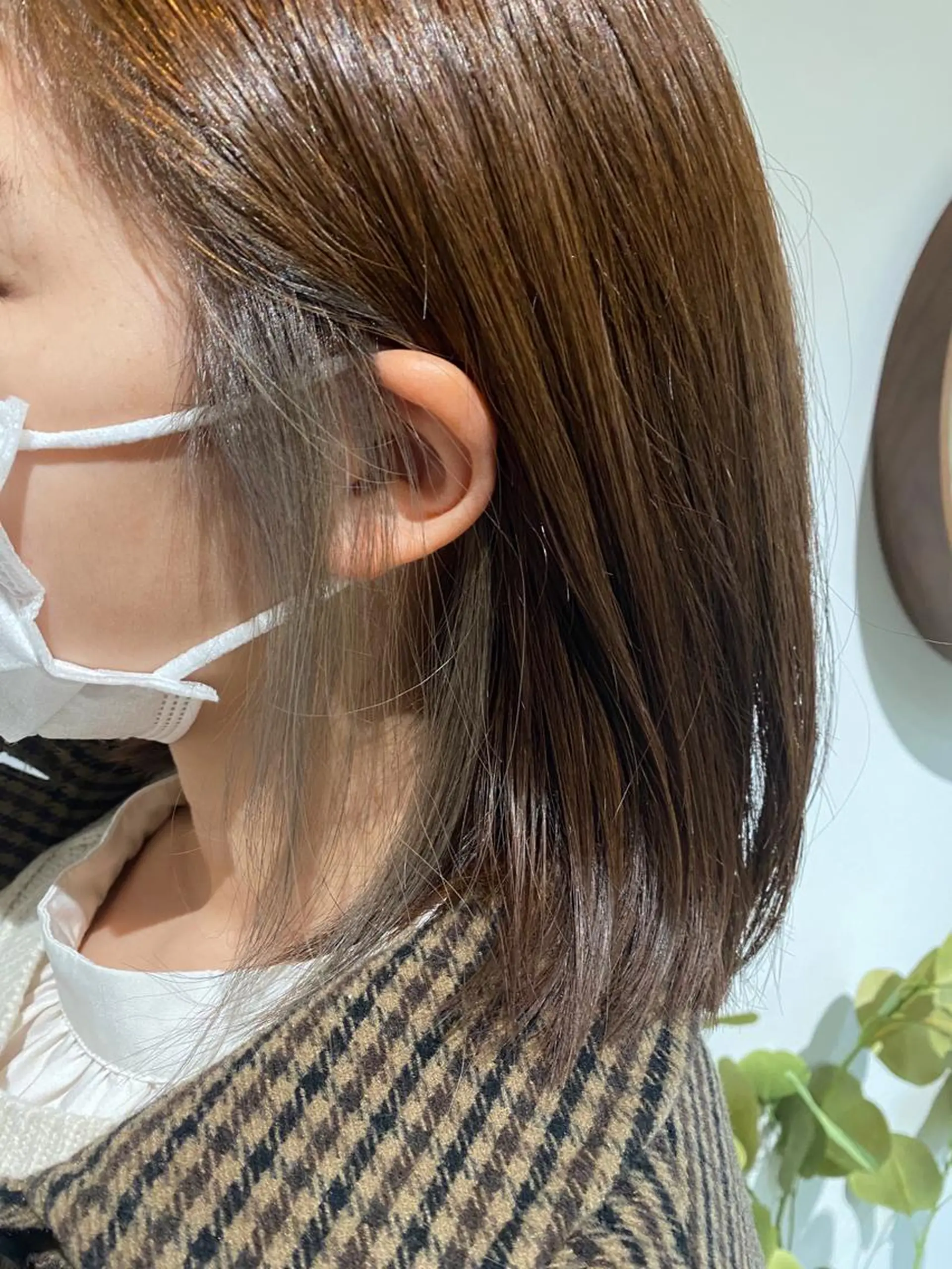 ミディアム カラー 🕶️佐藤 海李🐏のヘアスタイル