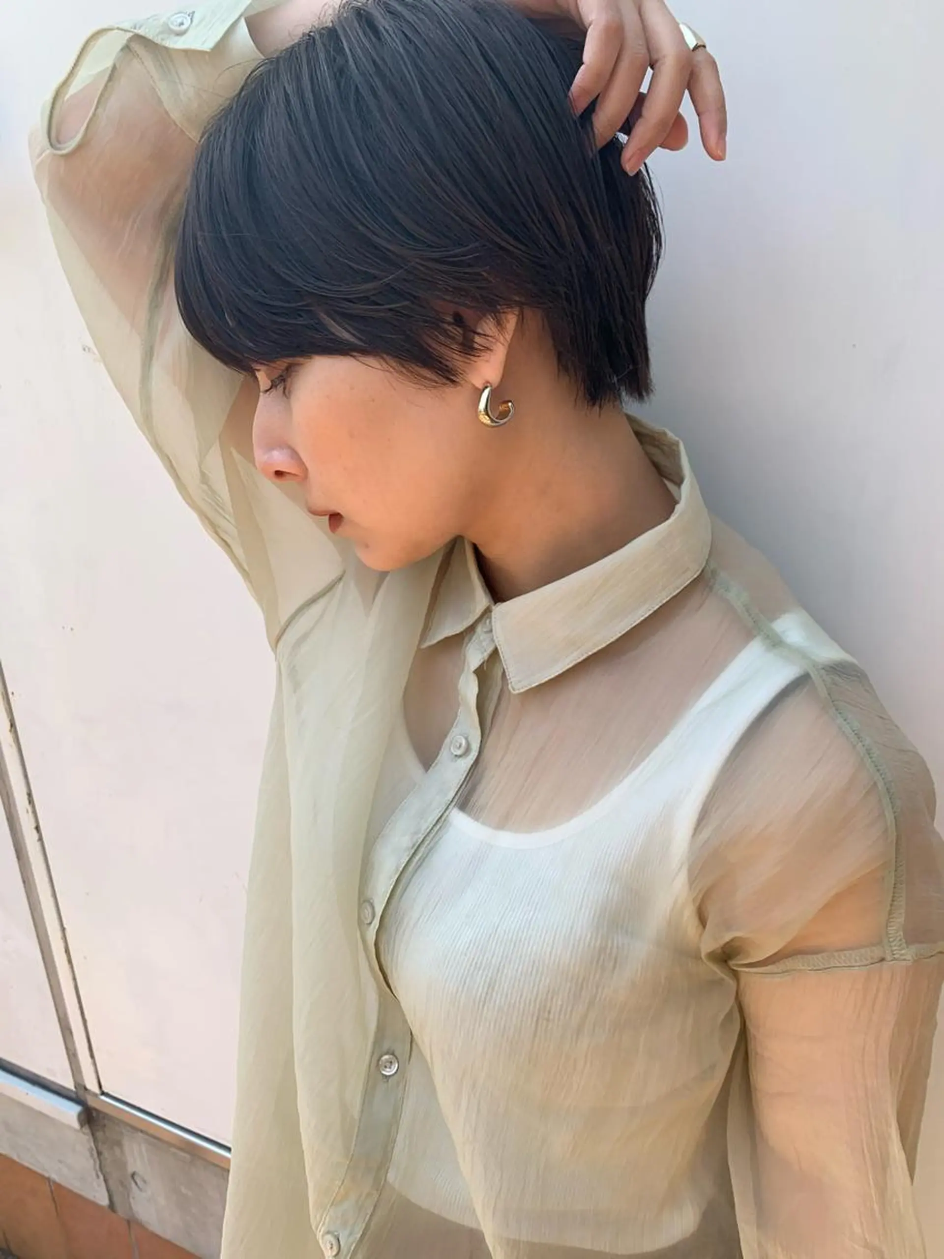 ショート calna by  elmo所属・ショート特化美容師 大阪京橋　大本　渉のヘアスタイル