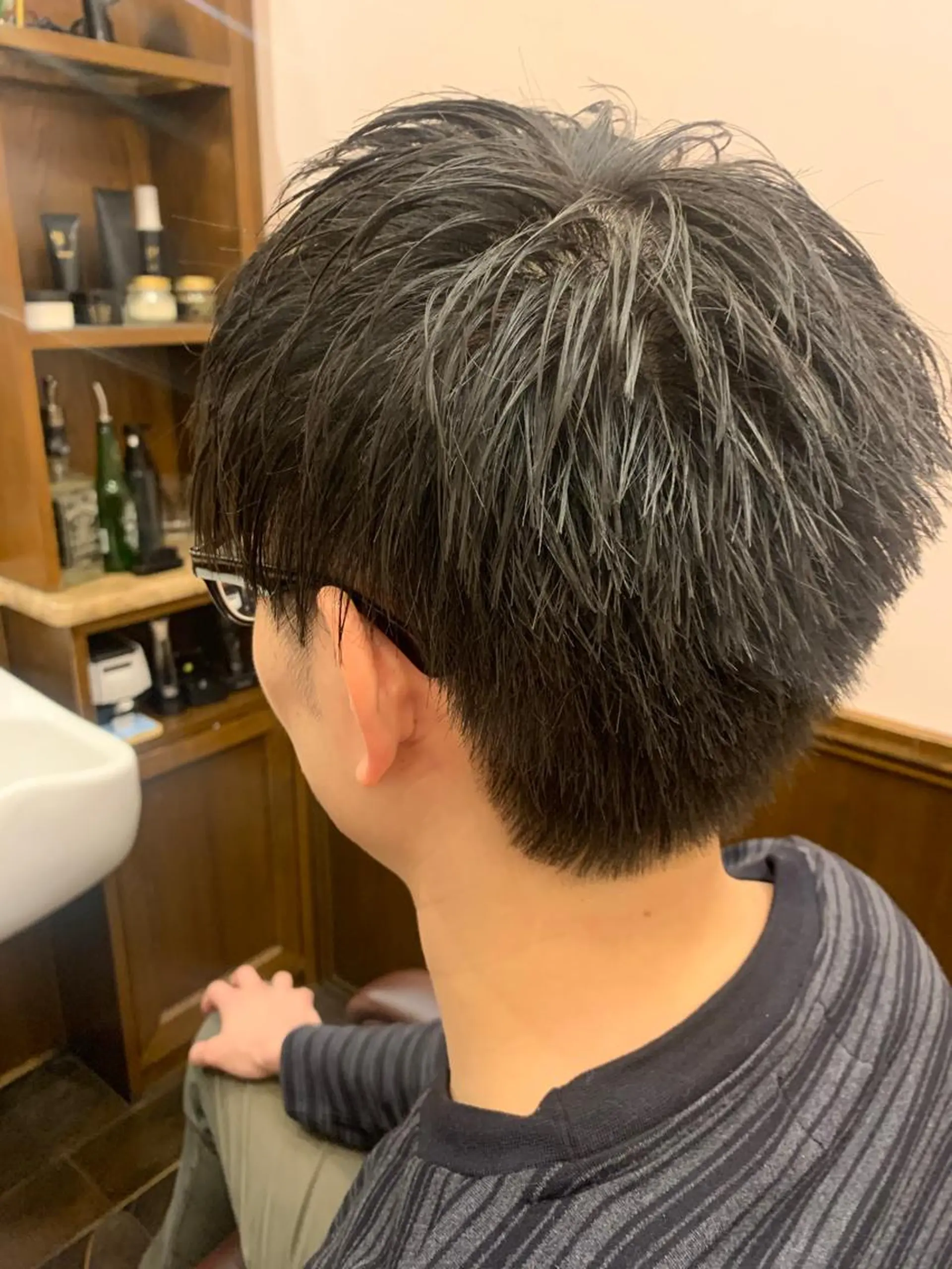 ショート HIRO GINZA新橋店所属・山内 敢史のヘアスタイル