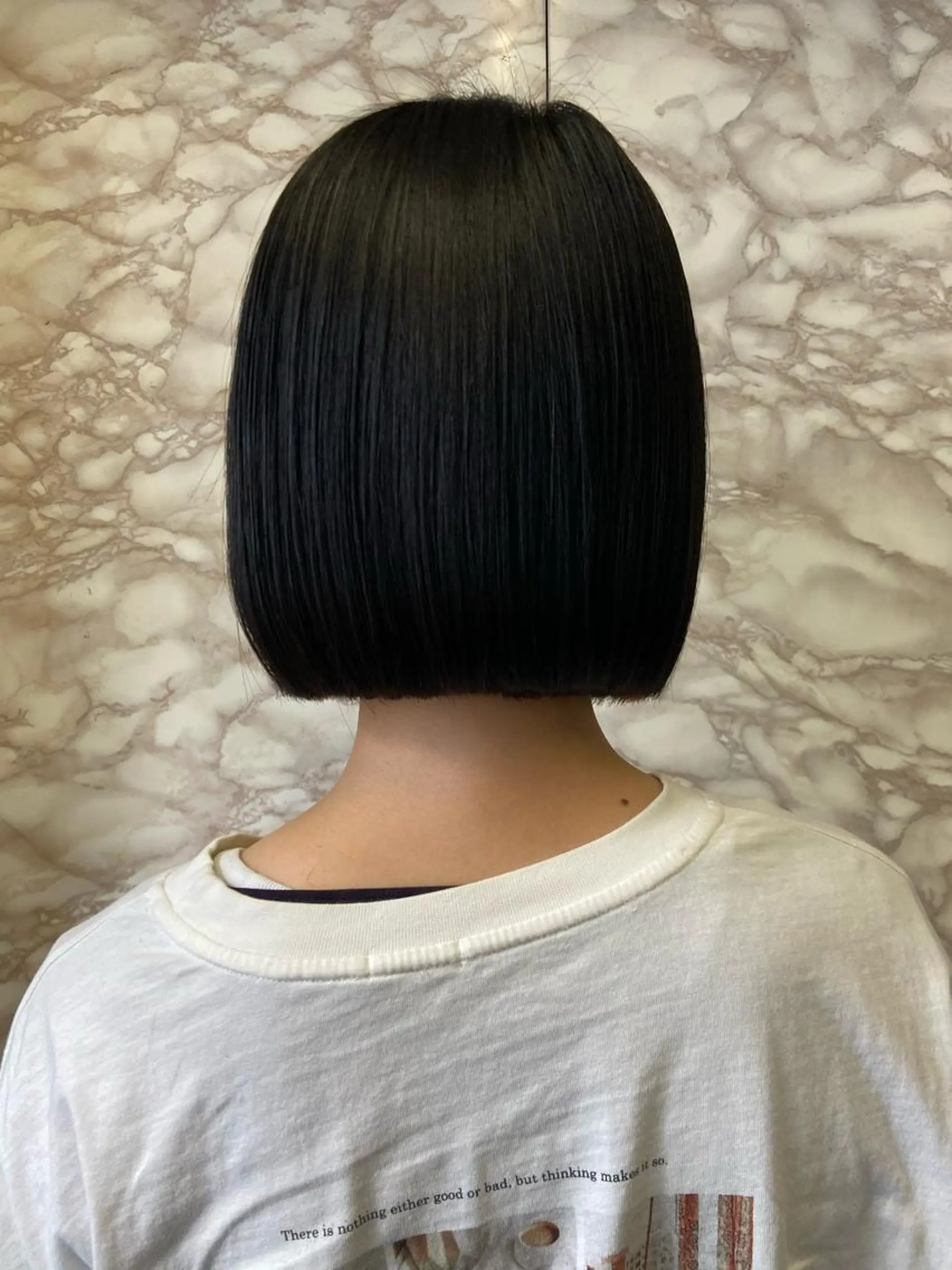 ショート 地毛風艶カラー🌿 喜多夏海のヘアスタイル