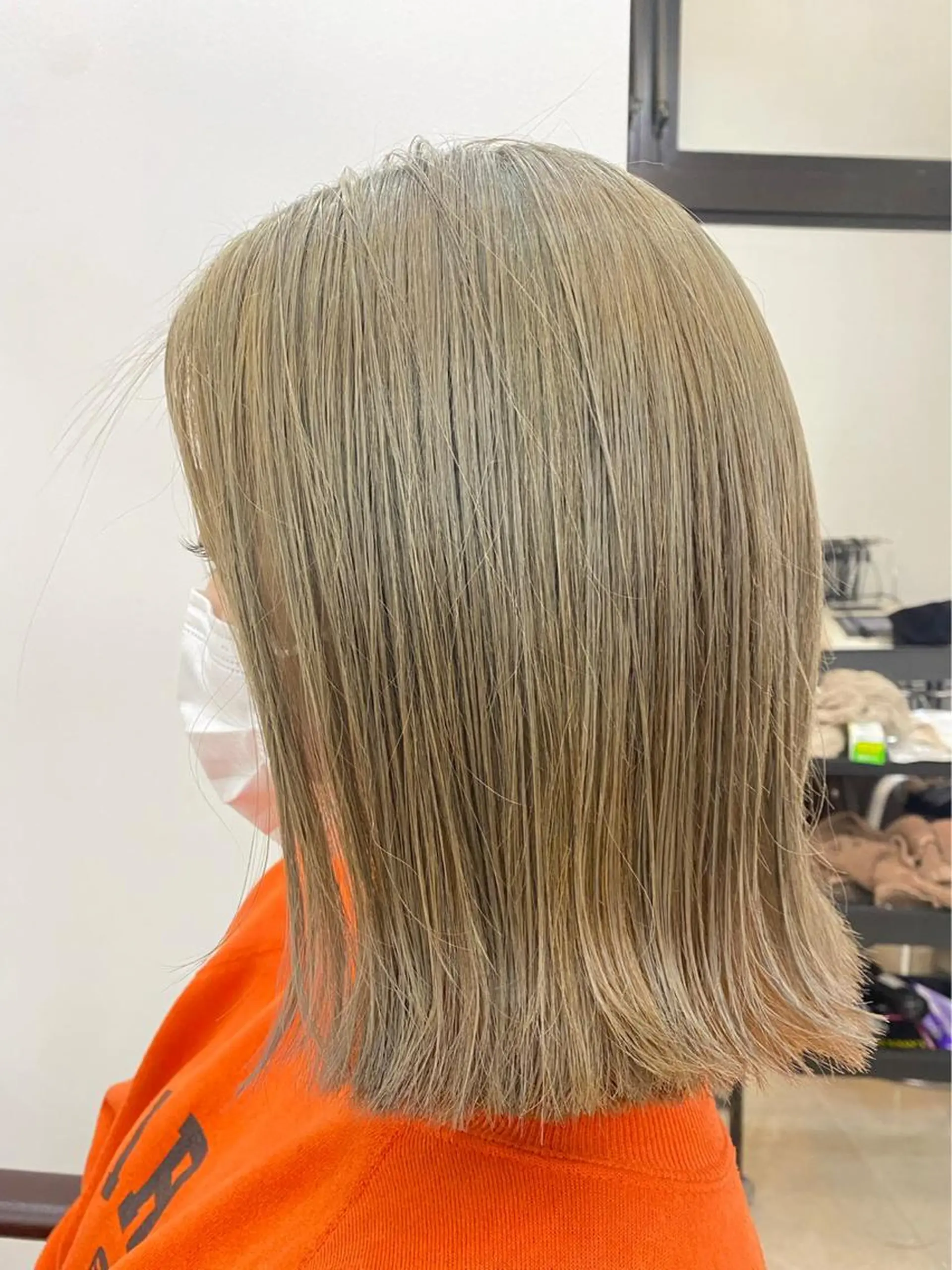 ミディアム カラー ヘアアレンジ リルウヘアー 天王寺のヘアスタイル