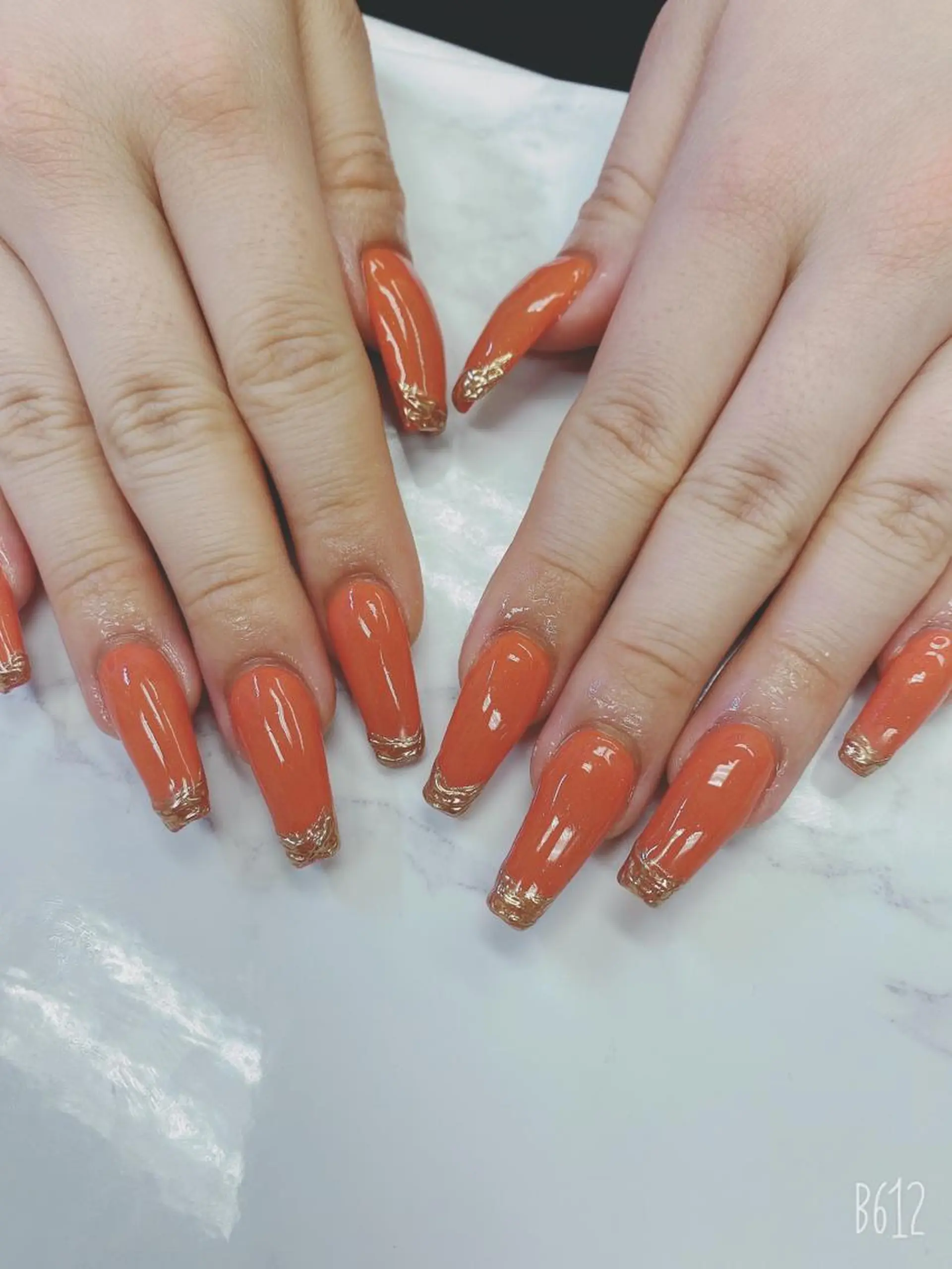 ロング ハンドネイル JNA認定講師🌸 RIEのネイルデザイン