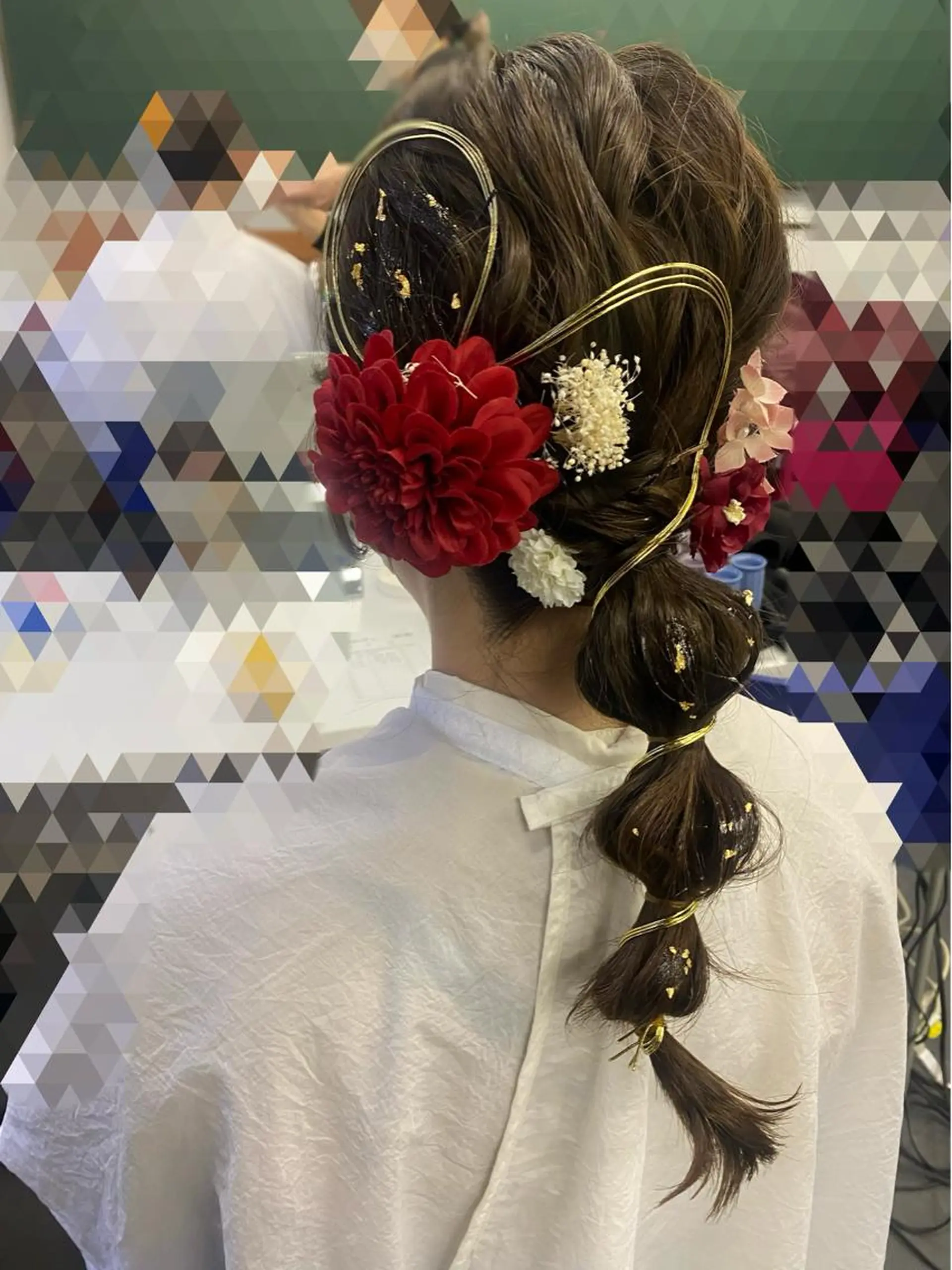 ヘアアレンジ ボブ デート ♡オシャ髪♡AI ✂️newi町田のヘアスタイル