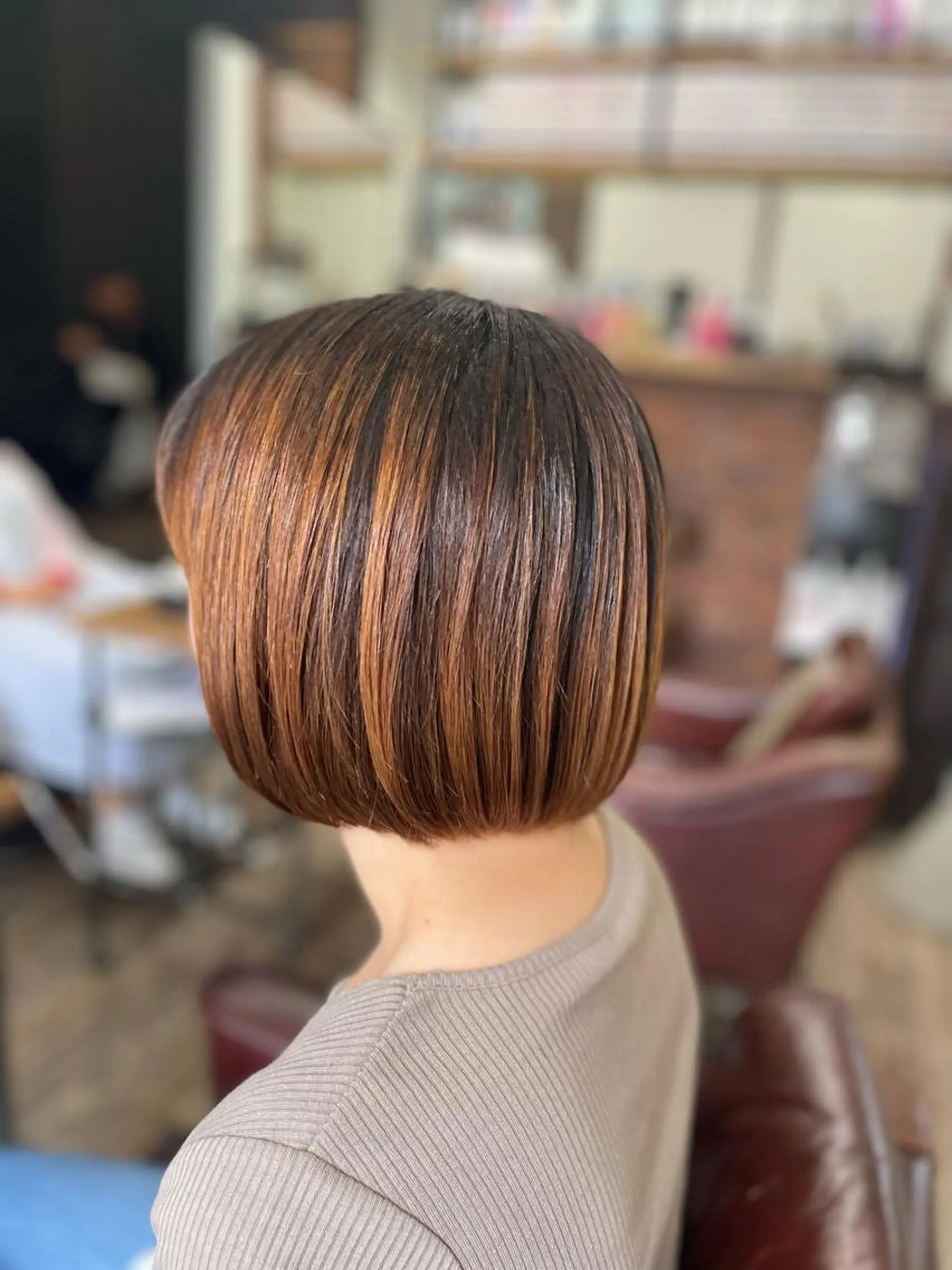 ショート ボブ HAIR MAKE Avalon 橋本店所属・💎白髪染めも対応 🙆👌山本明菜のヘアスタイル