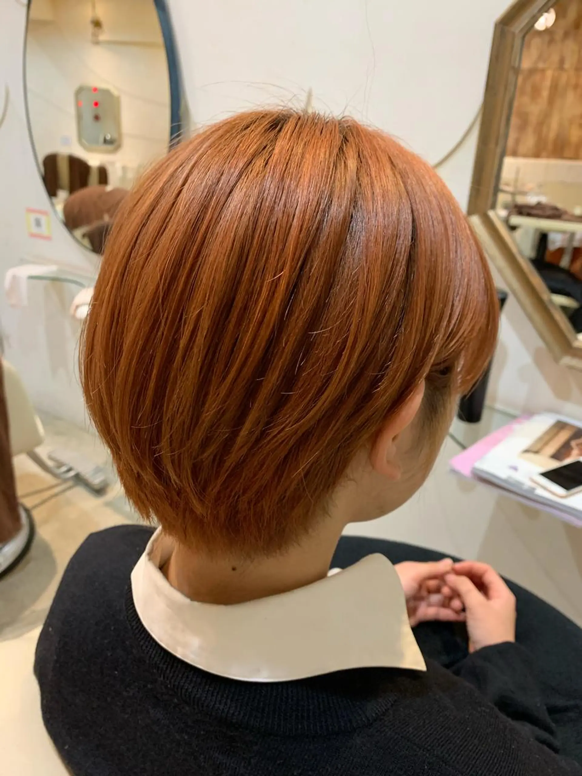 ショート カラー HAIR  CALM(ヘアーカーム)所属・宮下 祐香のヘアスタイル