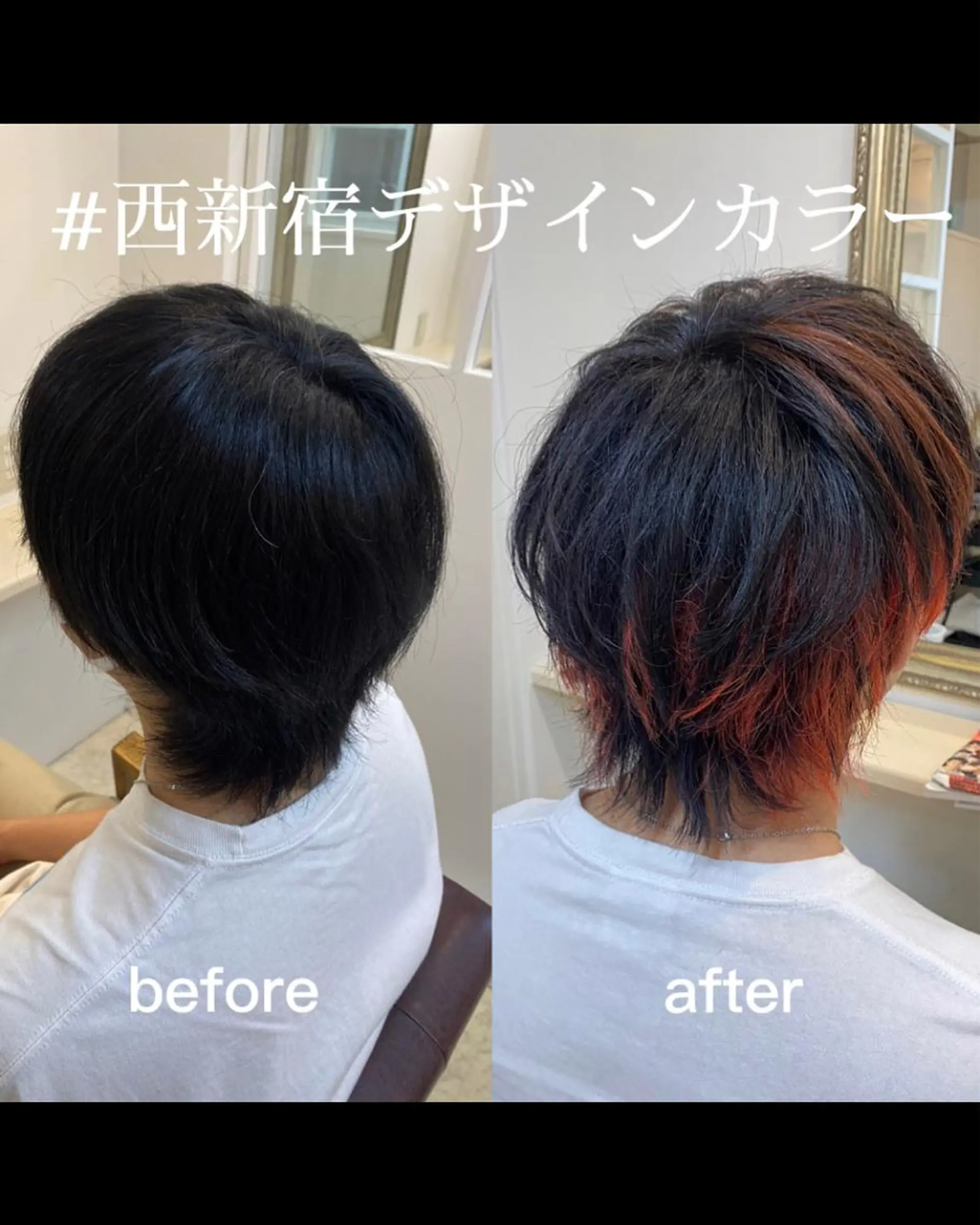 カラー メンズ カット ヘアカラー miel hair 新宿店 【ミエル ヘアー】所属・新宿西口から徒歩5分 石橋卓典のヘアスタイル