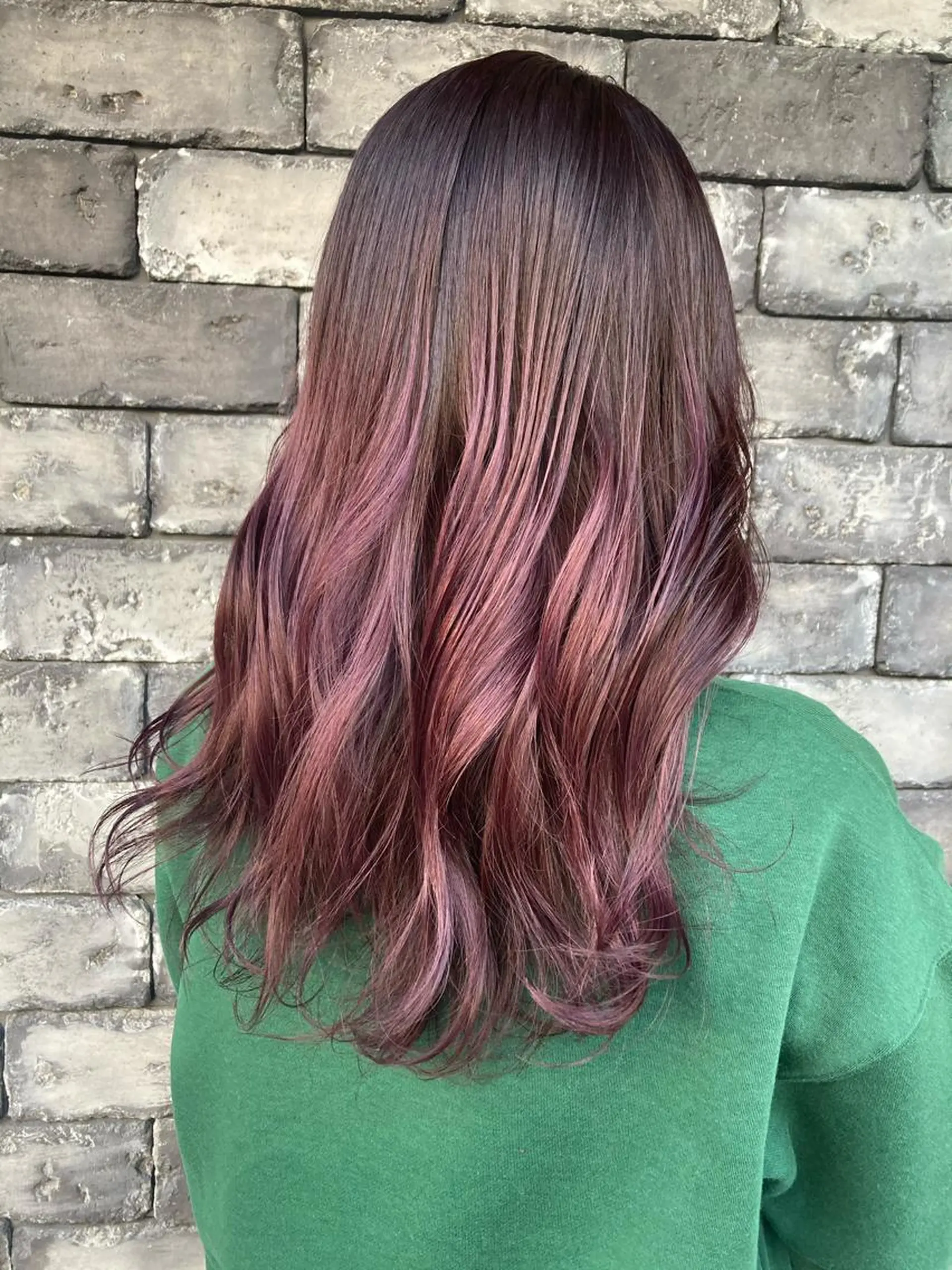 セミロング カラー ヘアカラー トリートメント ヘアセット ✂️似合わせの魔術師 石田一樹✂️のヘアスタイル