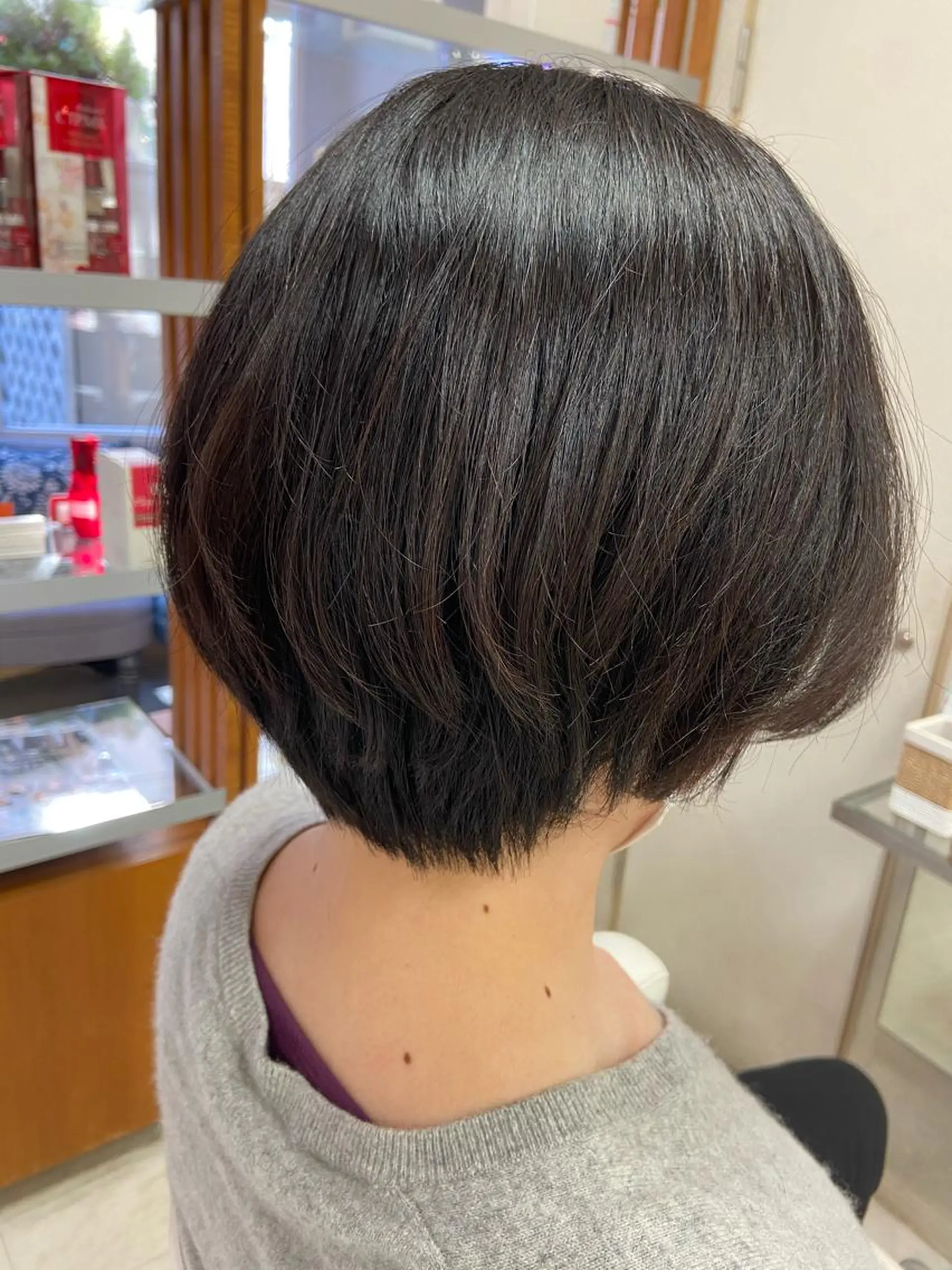 ショート ショートボブ ボブ ショートヘア 菊地 美憂のヘアスタイル