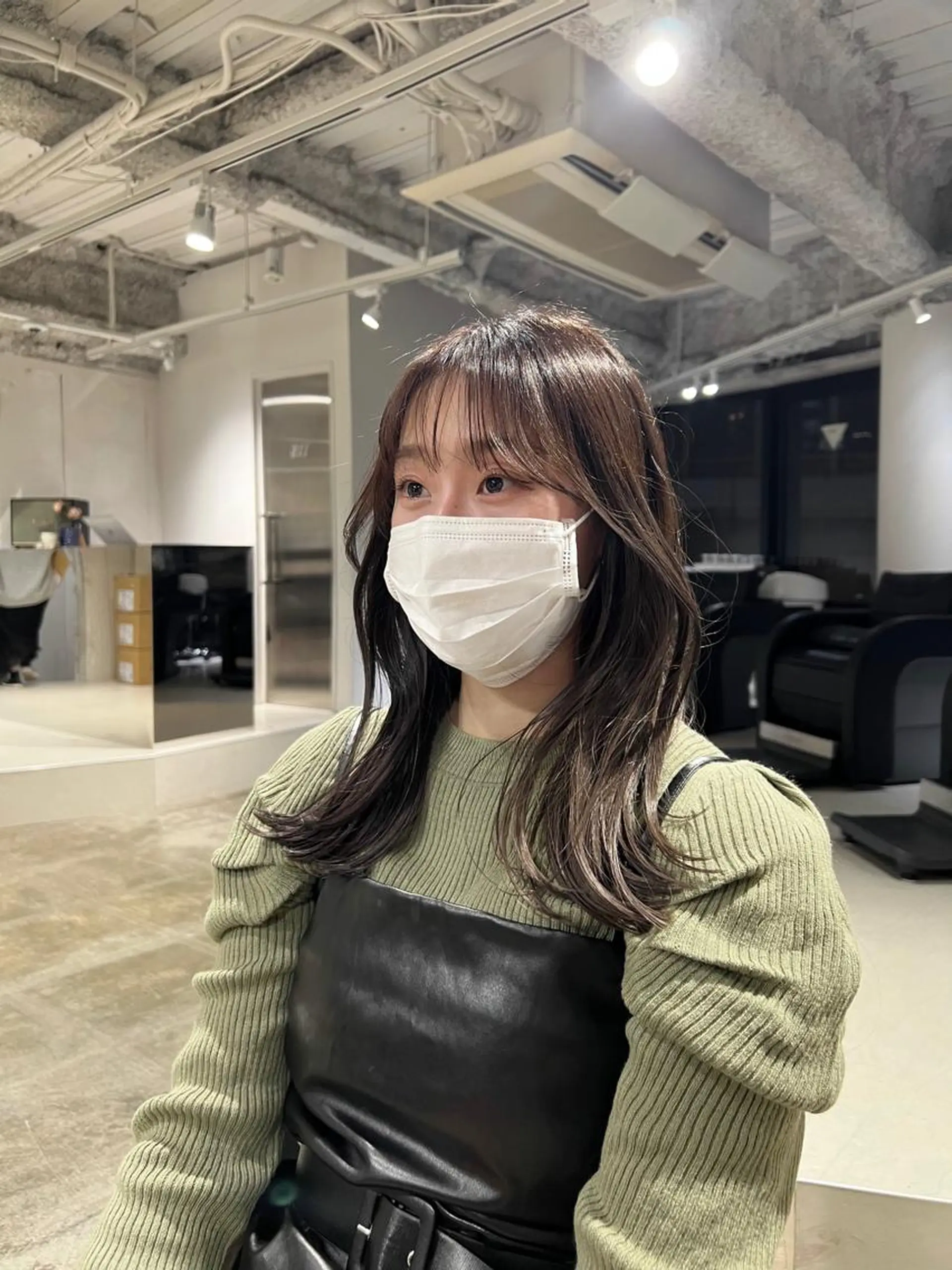 セミロング 店長/レイヤーカット /大東悠生のヘアスタイル