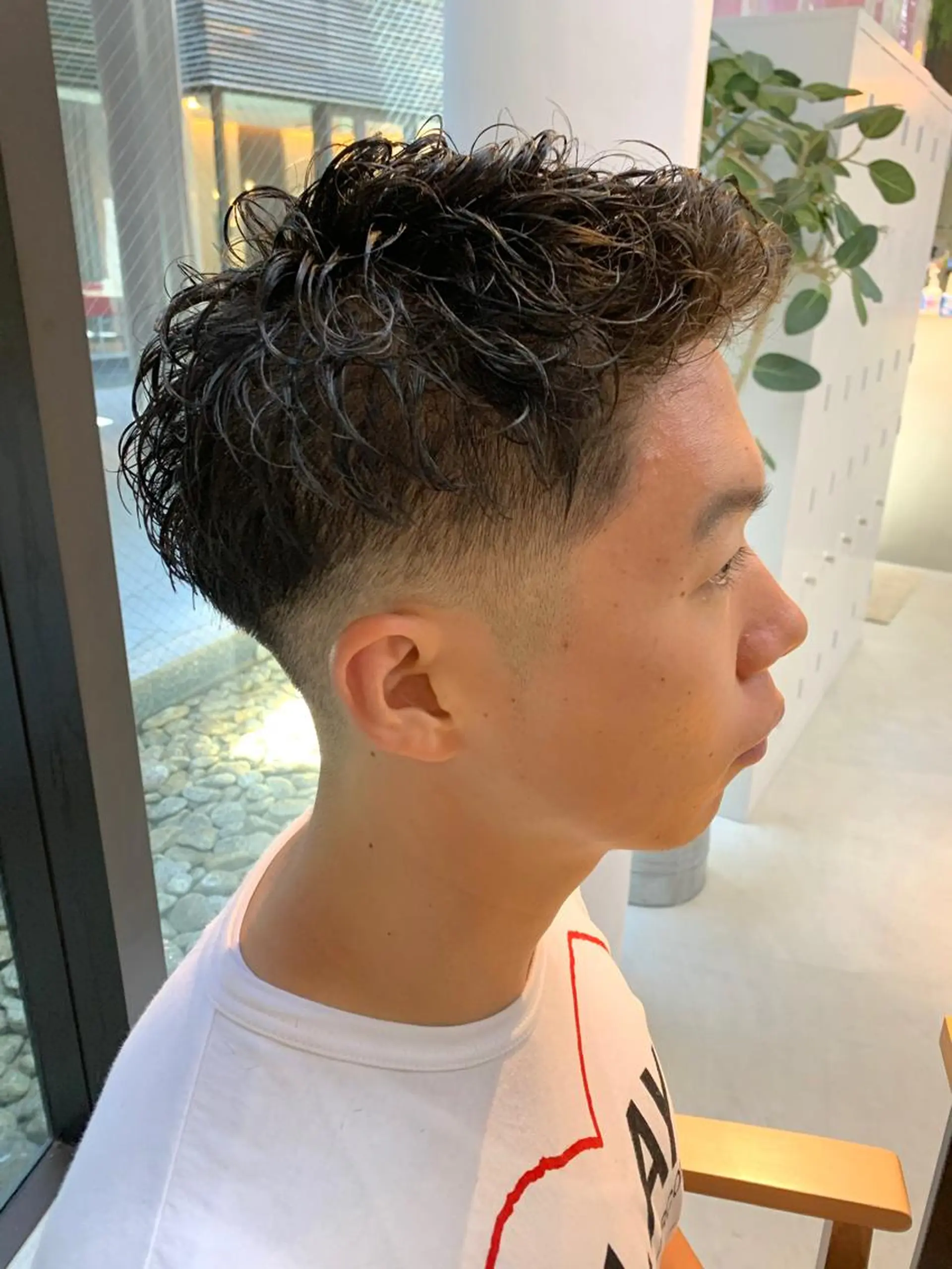 ショート パーマ メンズ mee.urawa所属・似合わせショート×透 明感/やじまたかしのヘアスタイル