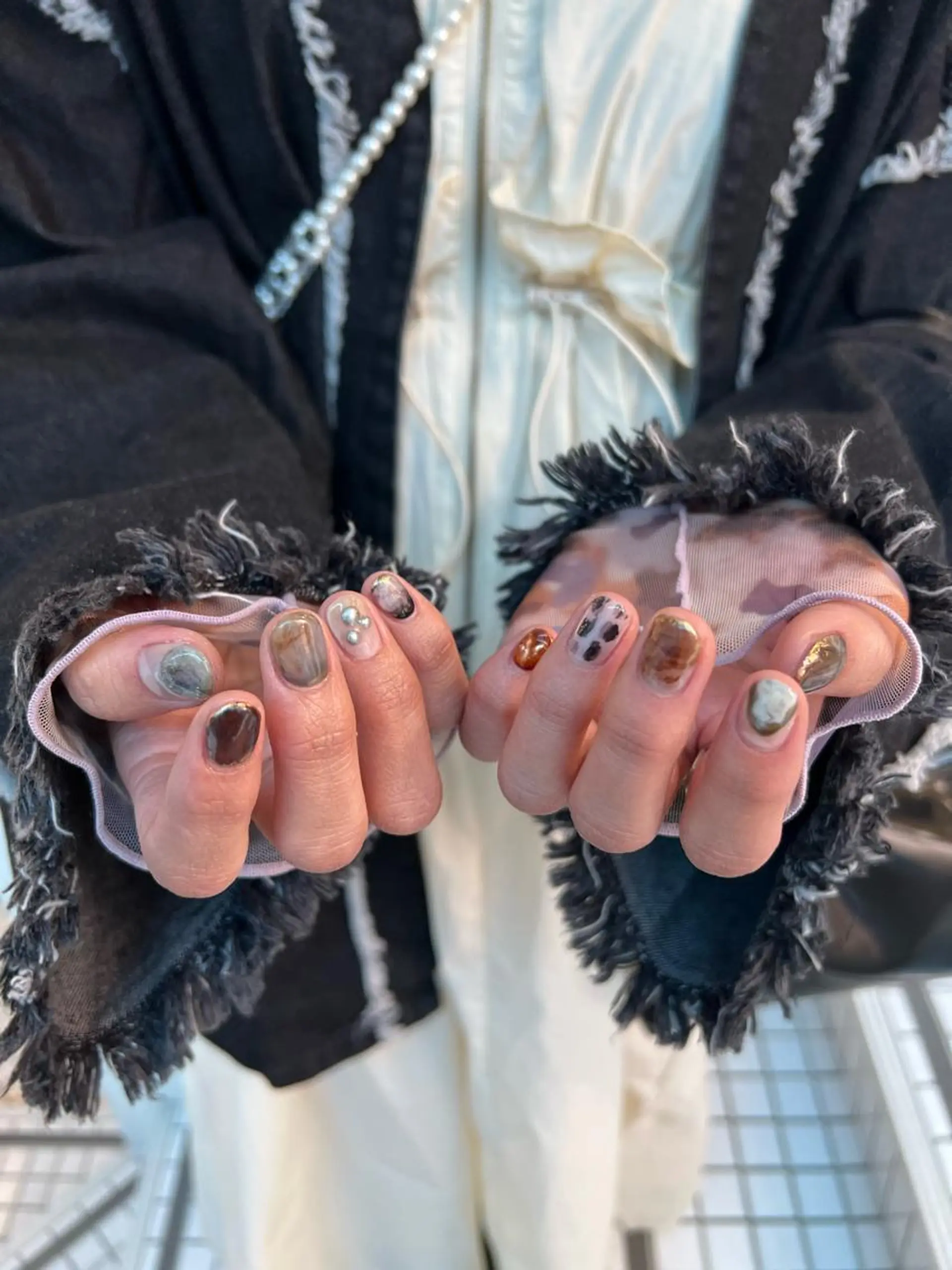 ネイル アートネイル 【韓国ヘア・ネイル】 HINATA🍒のネイルデザイン