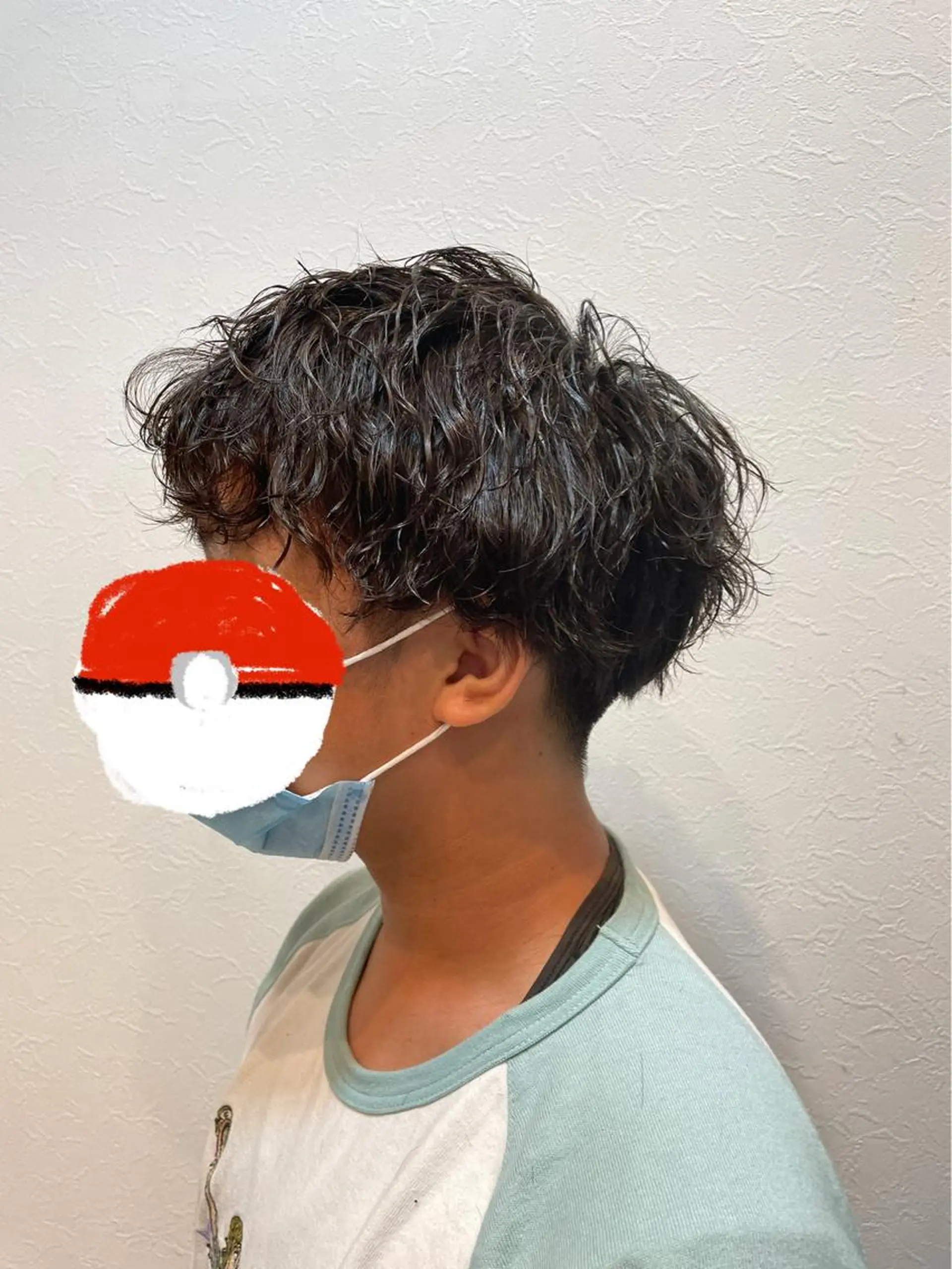 パーマ メンズ マッシュ メンズパーマ メンズツイストパーマ 刈り上げ ツイストパーマ QUATRO ほたかのヘアスタイル