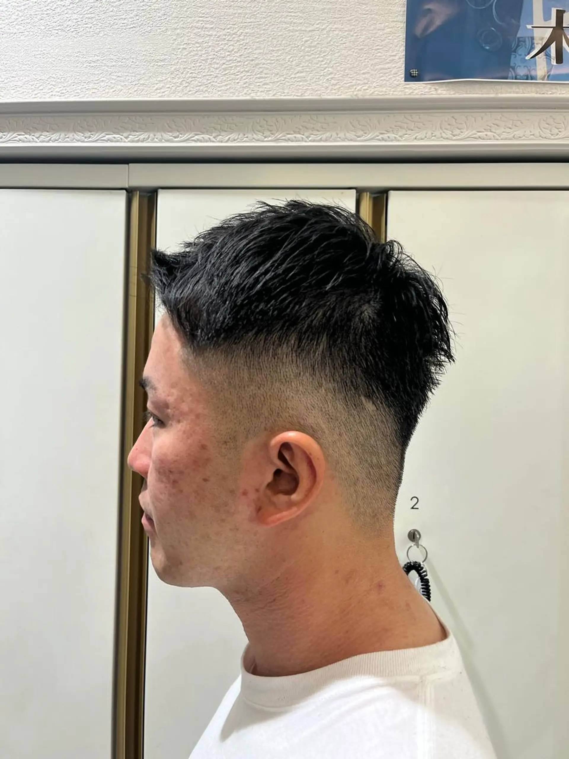 メンズ カット バレイヤージュ/ヘア アレンジ/shionのヘアスタイル