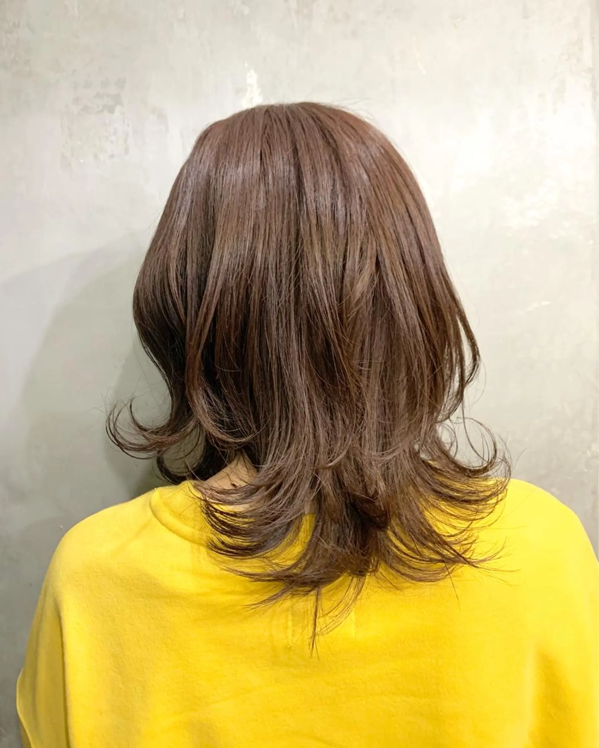 ミディアム カラー ウルフカット 💡似合わせのプロ 💡takutoのヘアスタイル