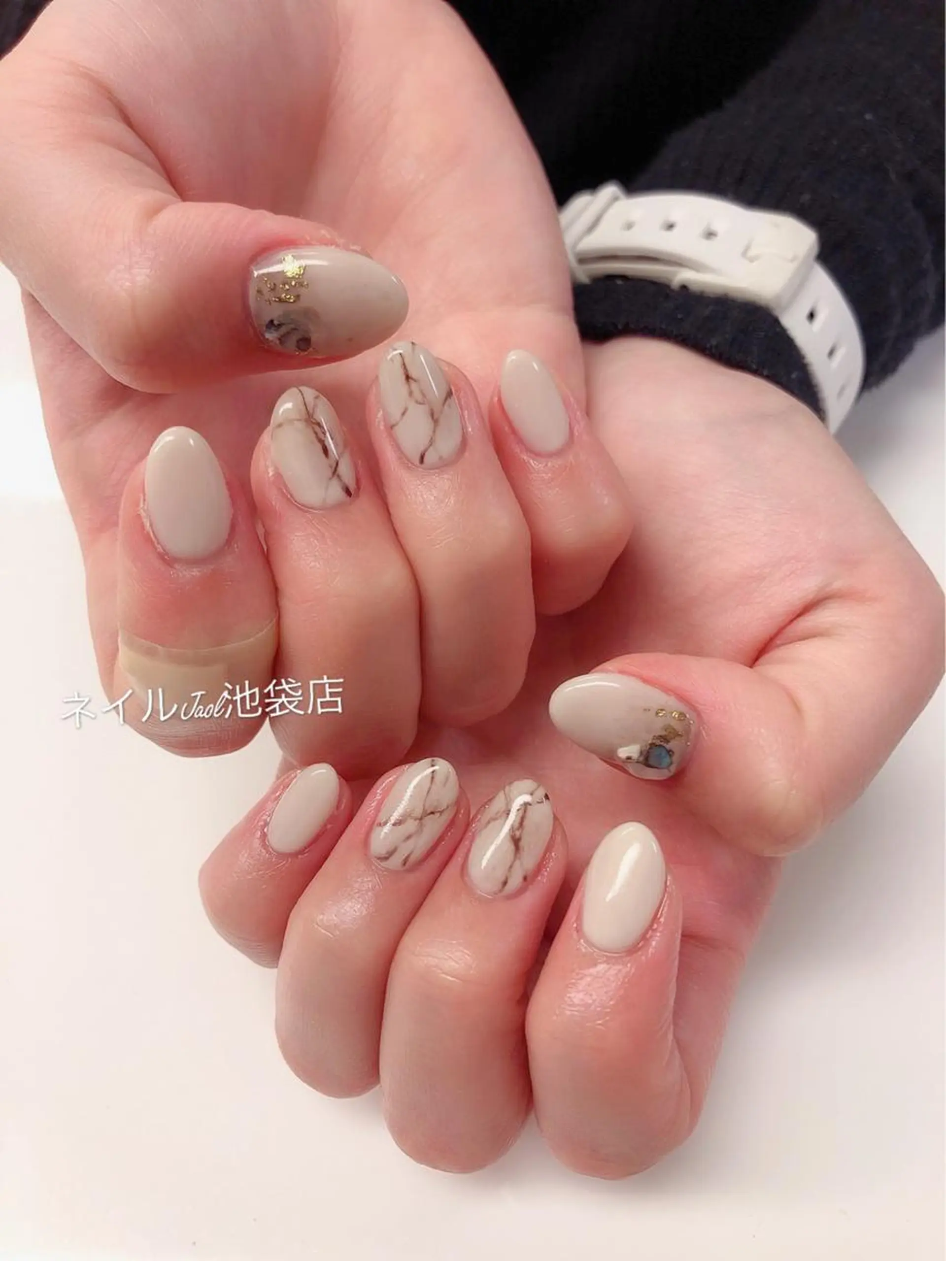 ミディアム nail jaol池袋店所属・ネイルJaol 池袋のネイルデザイン