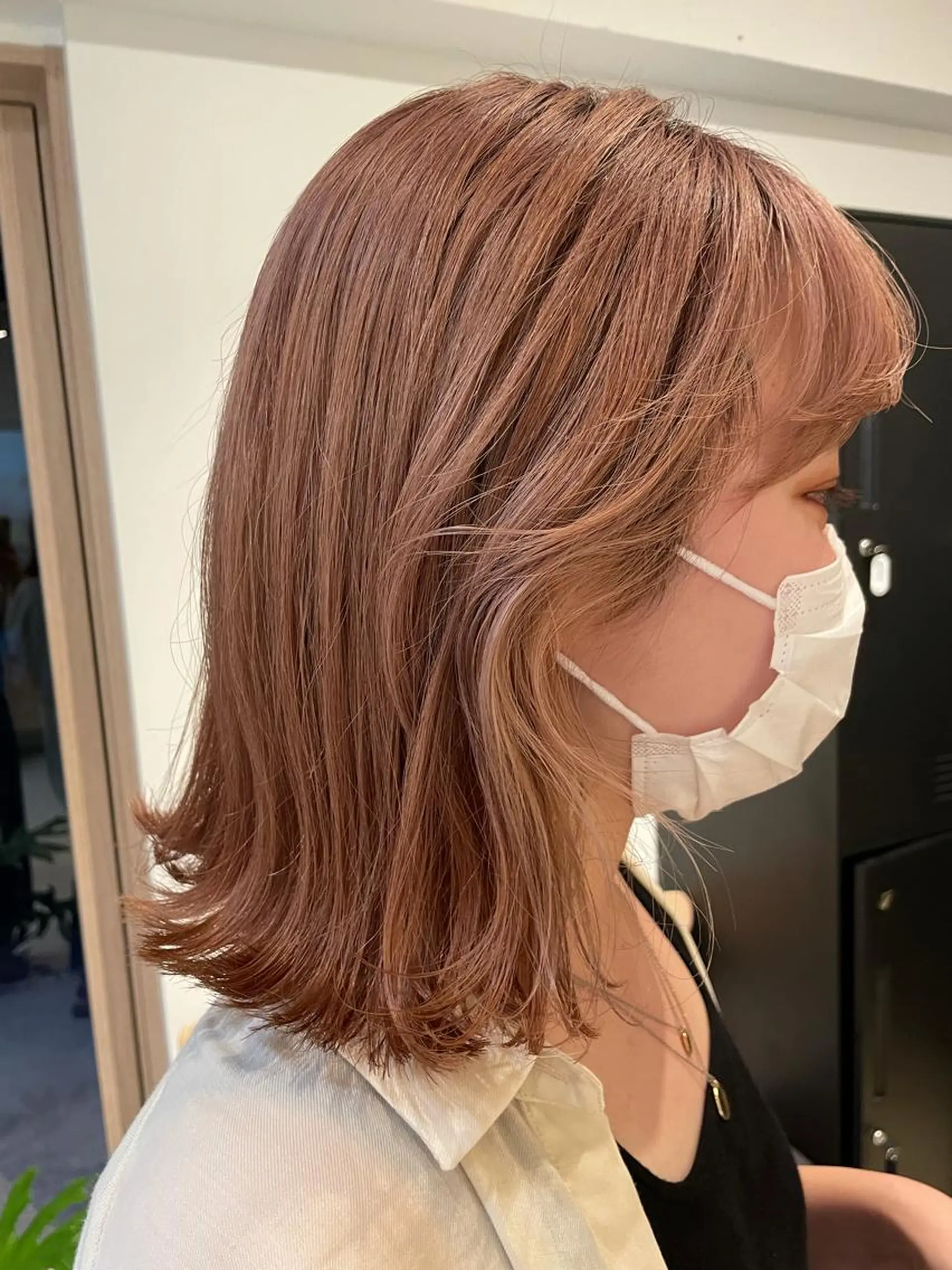 ミディアム カラー SALOWIN下北沢所属・hazuki 🌝のヘアスタイル