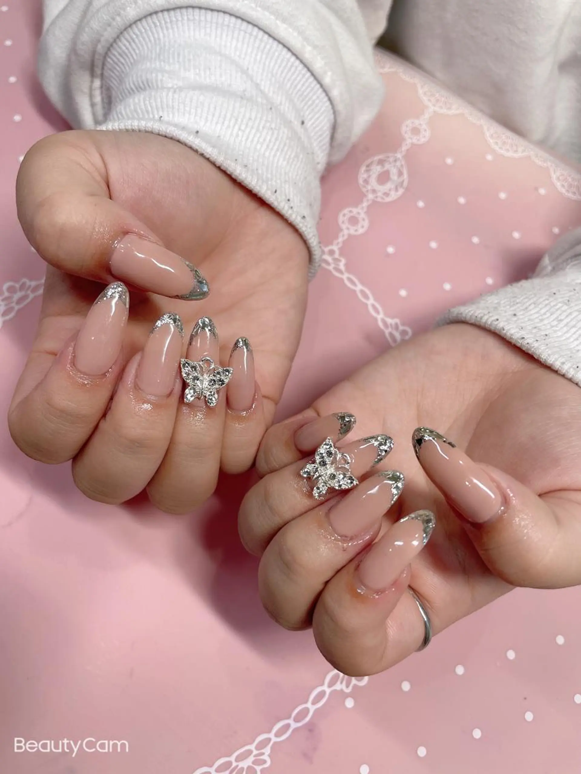 ロング ネイル ハンドネイル 《LB》ラブリエ Nail&eyeのマツエク・マツパデザイン