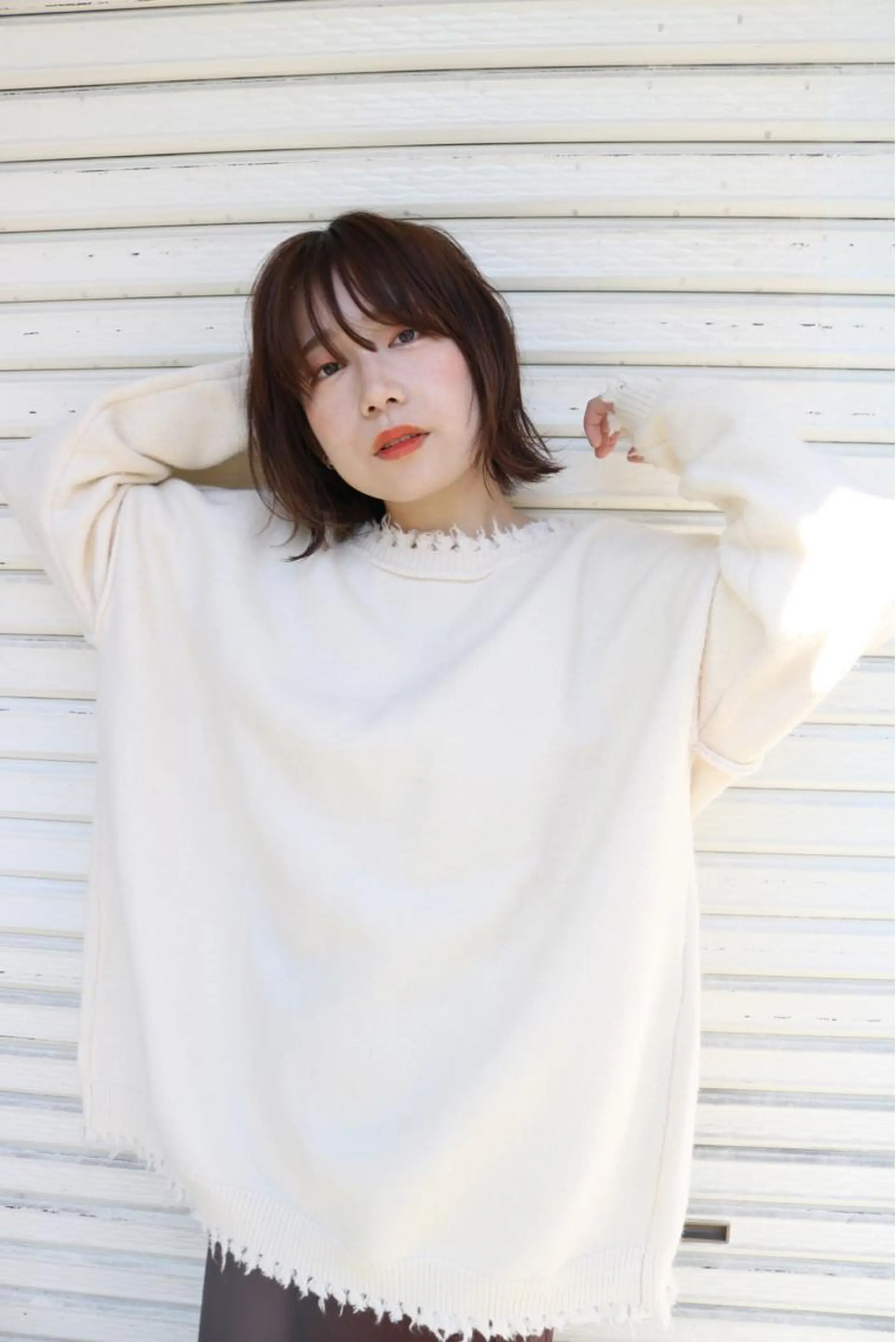 セミロング 🍀透明感抜群🍀/ ハイトーンカラーのヘアスタイル