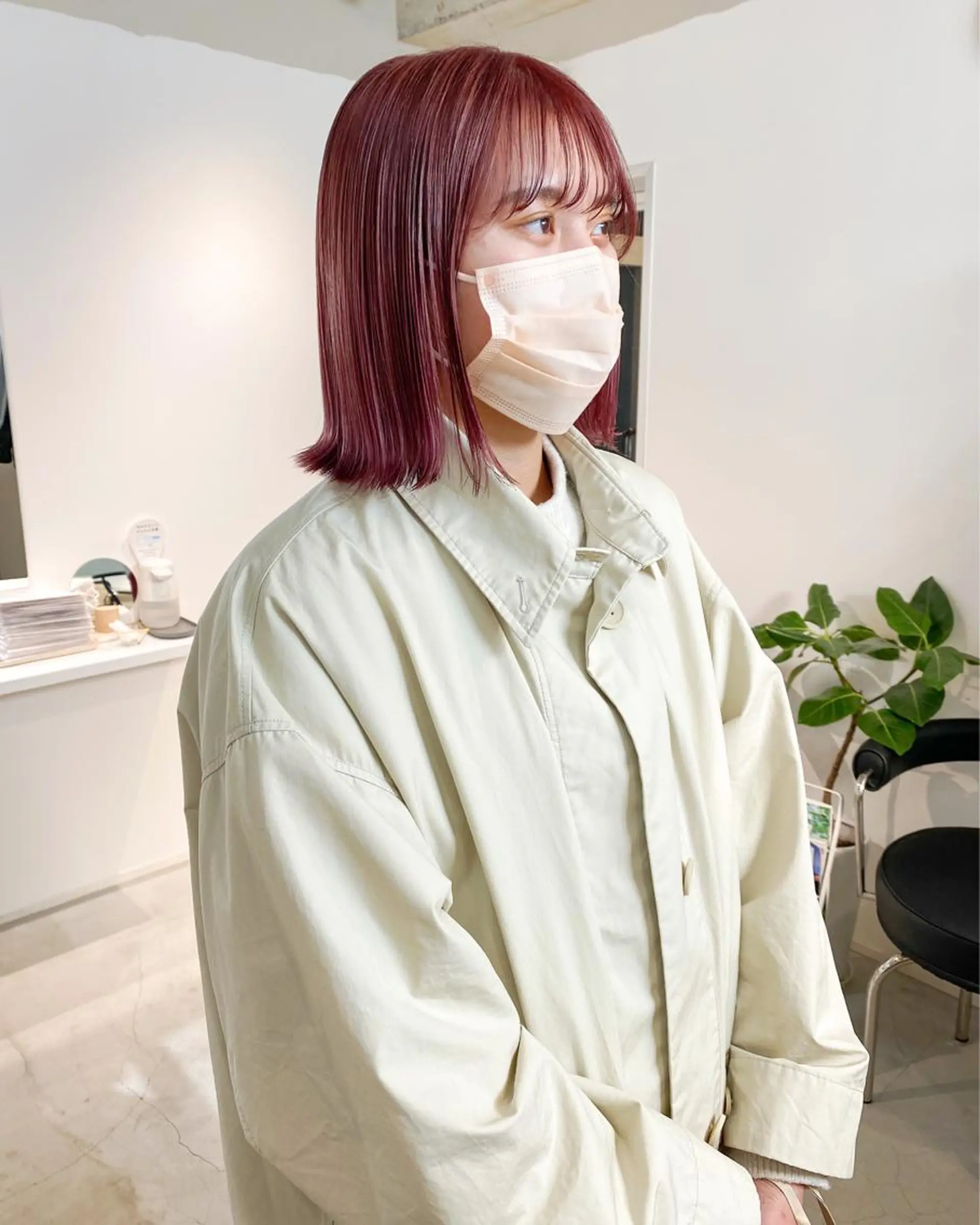 ショート カラー ブリーチ ラベンダーカラー fit stand所属・fit stand /HIIRAGIのヘアスタイル