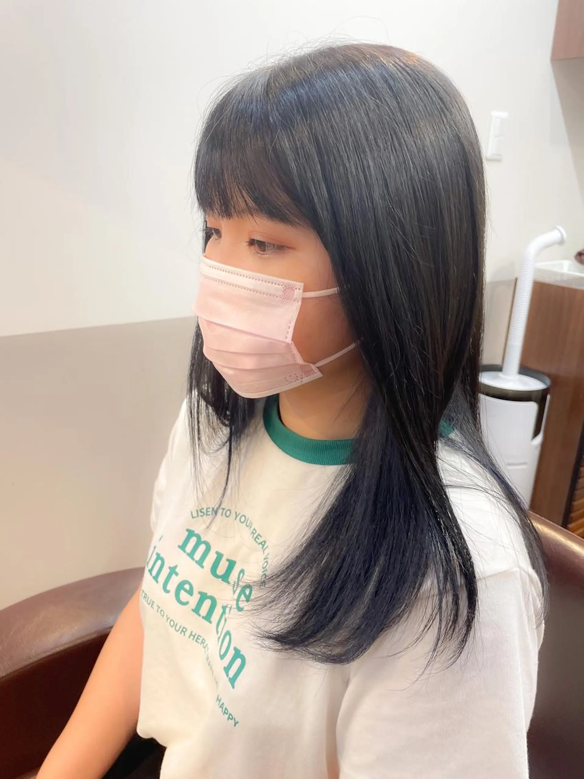 ロング カラー カット ヘアカラー youres hair 髪質改善トリートメント&ヘッドスパ  新宿三丁目店【ユアーズヘア】所属・🦋透明感カラー 👑NODOKA🦋のヘアスタイル