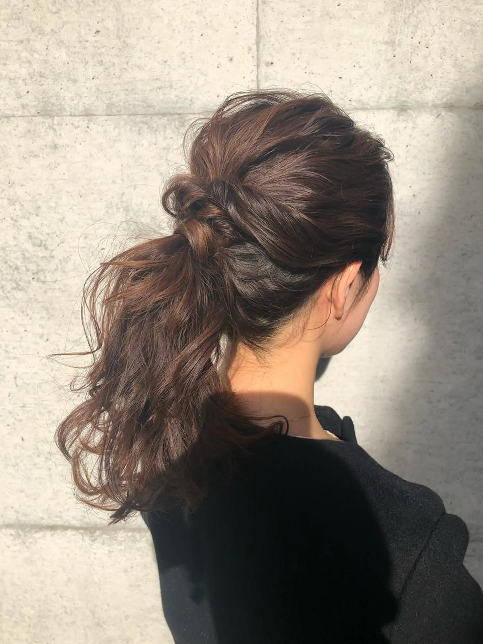 ミディアム カラー パーマ ヘアアレンジ ヘアセット apish aoyama所属・武 愛子の眉毛・アイブロウイメージ