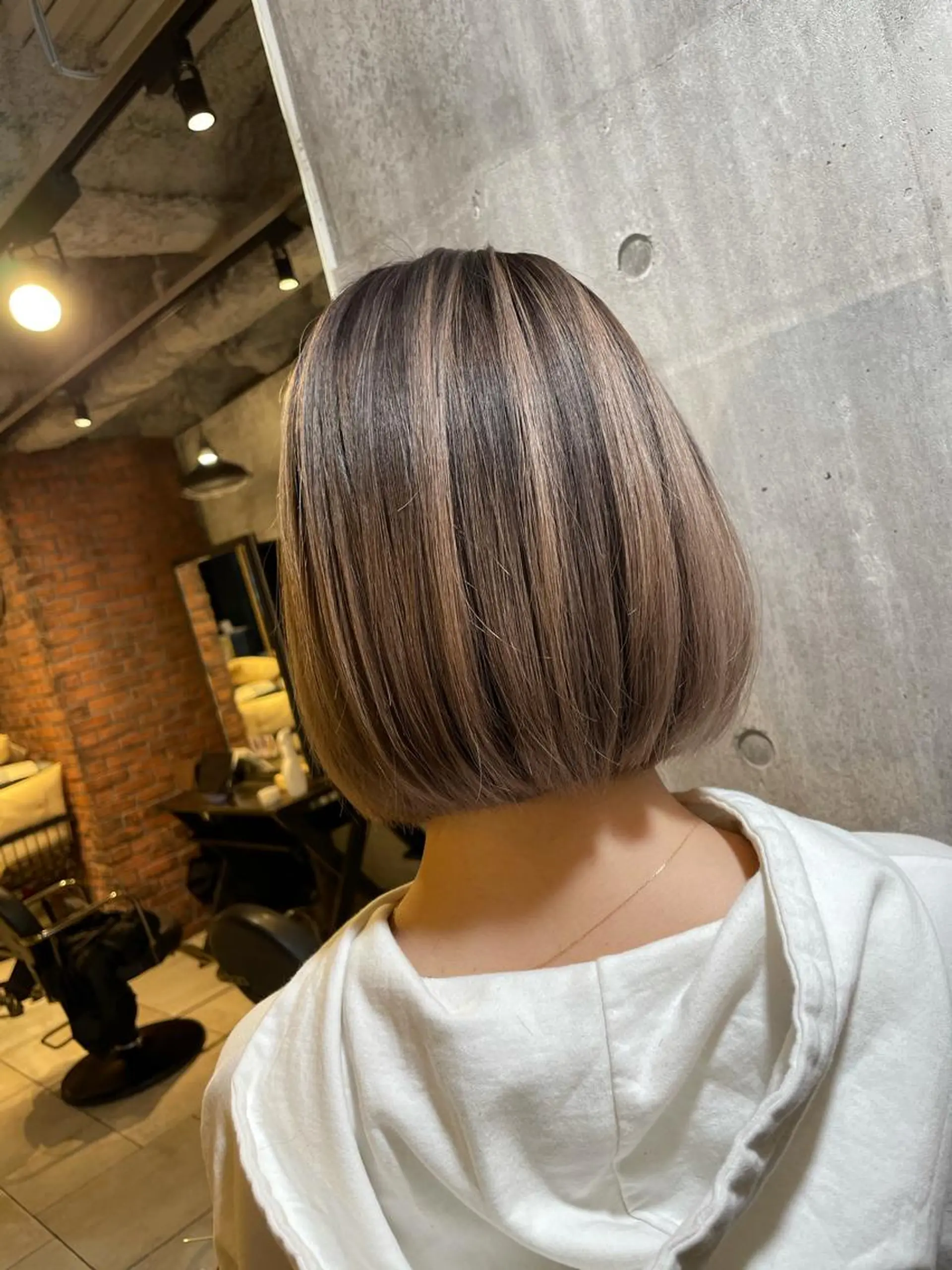 ショート カット ヘアカラー トリートメント 田中 聖也のヘアスタイル