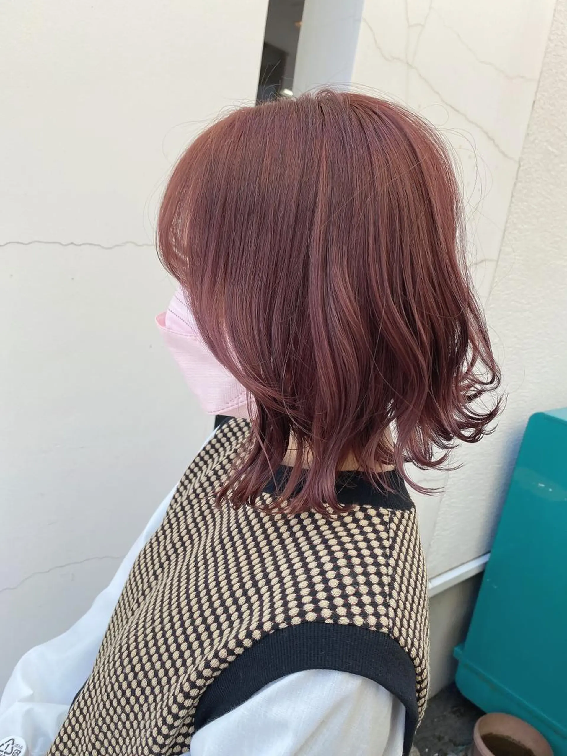 ミディアム ヘアカラー 具志 正太のヘアスタイル